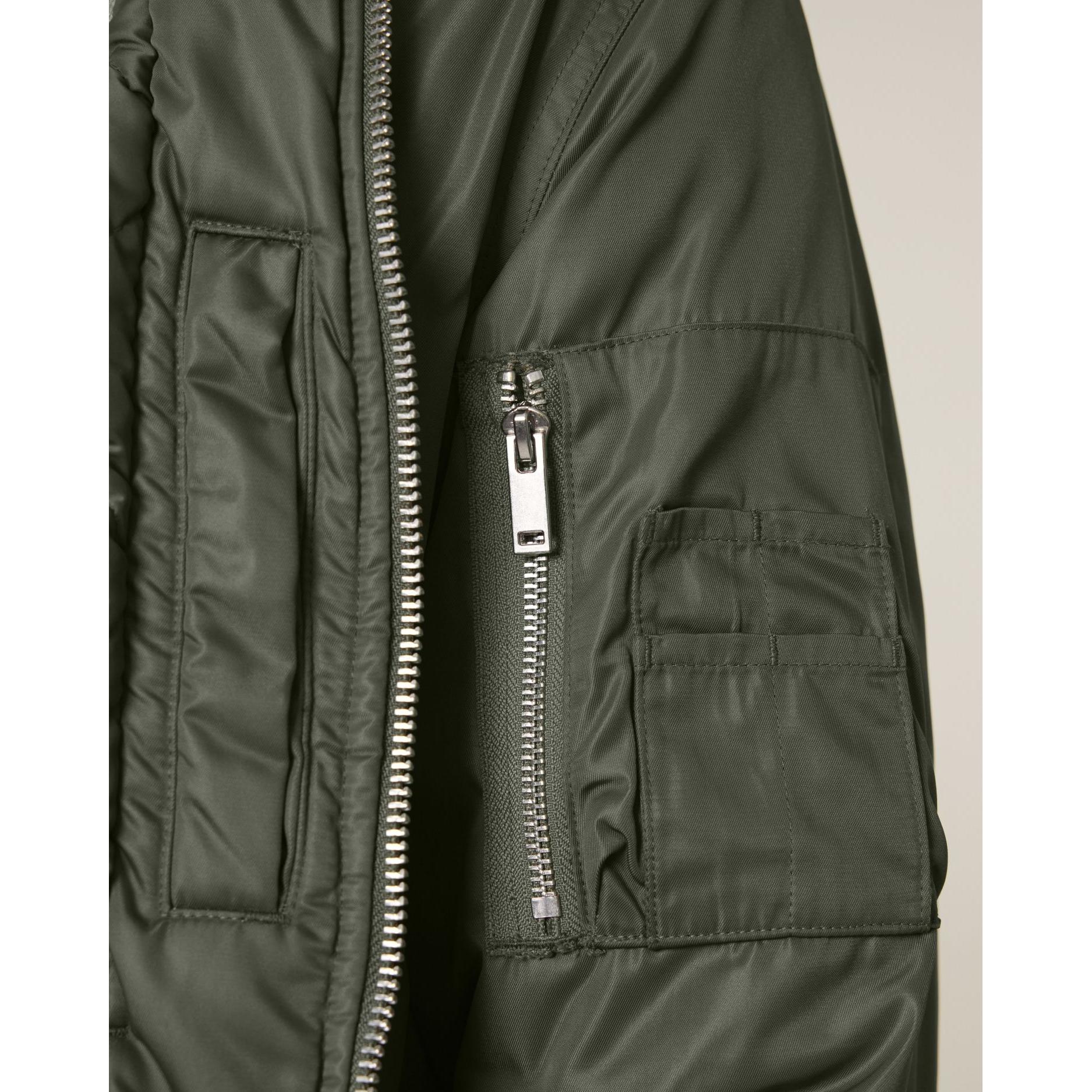 Jachetă ușor matlasată unisex Bomber 2.0 Khaki XS