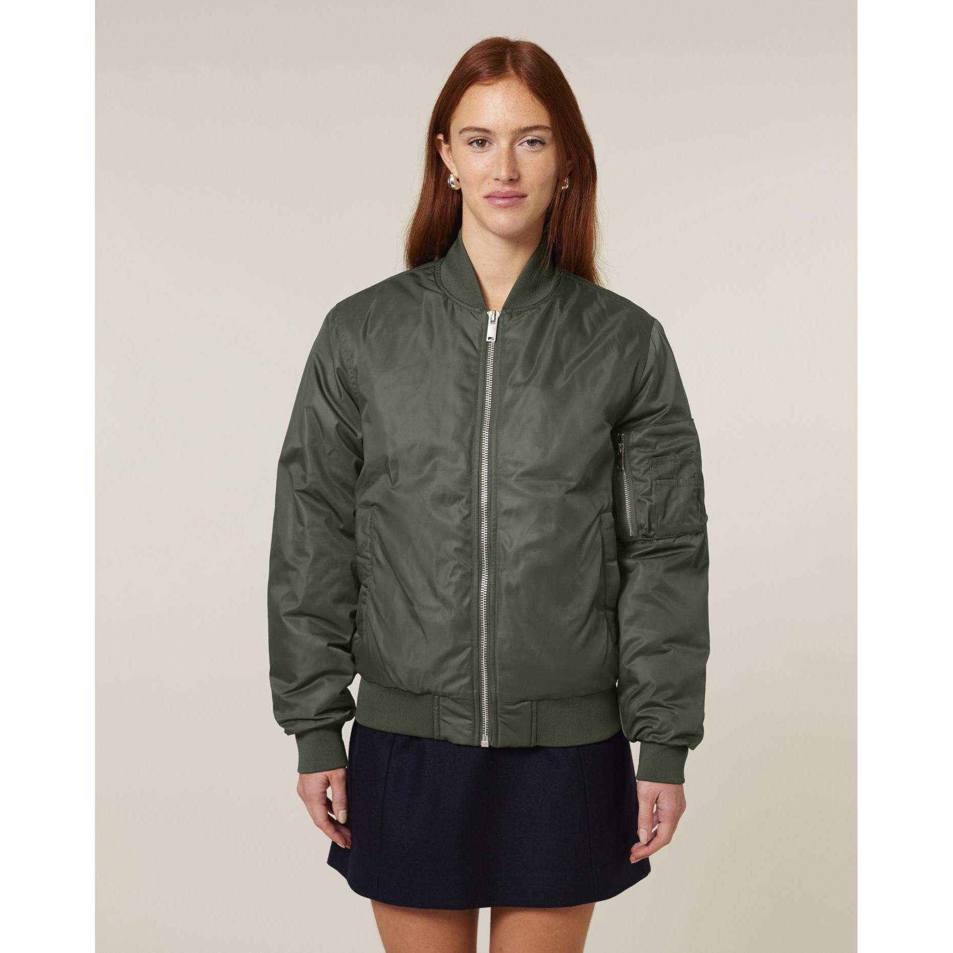 Jachetă ușor matlasată unisex Bomber 2.0 Khaki XS