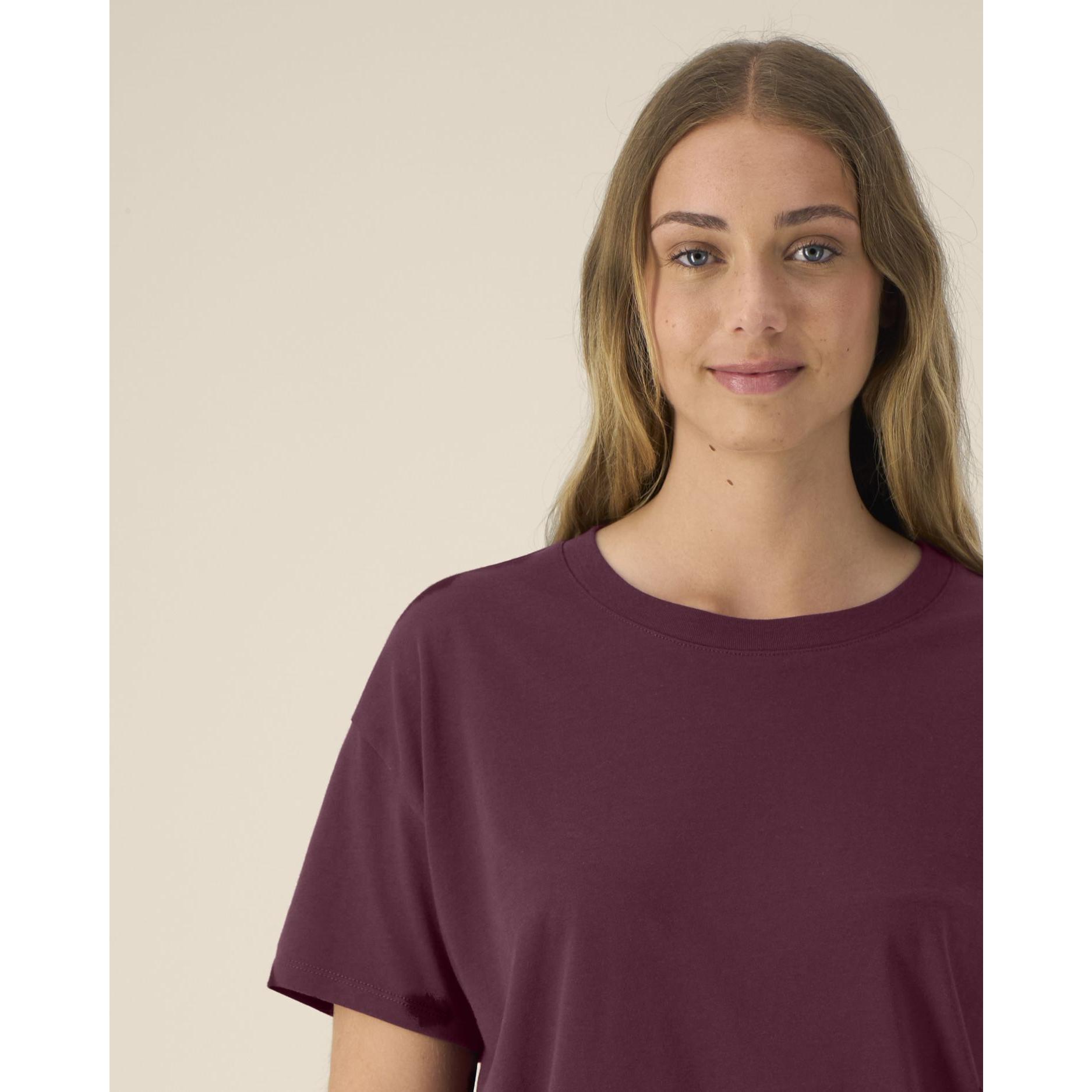 Tricouri pentru femei Stella Etta Deep Plum M
