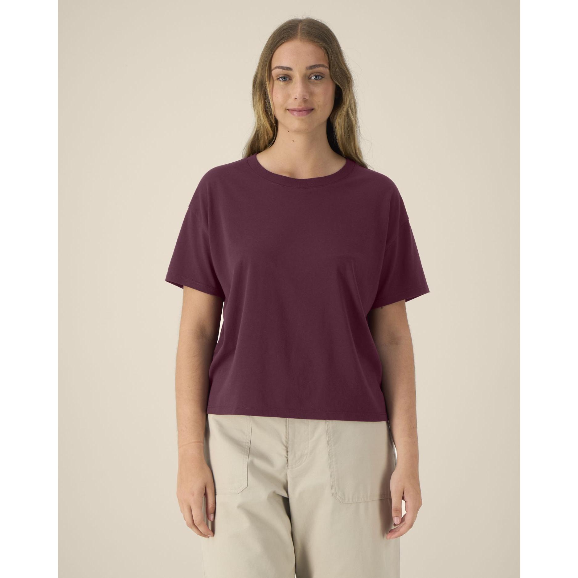 Tricouri pentru femei Stella Etta Deep Plum M