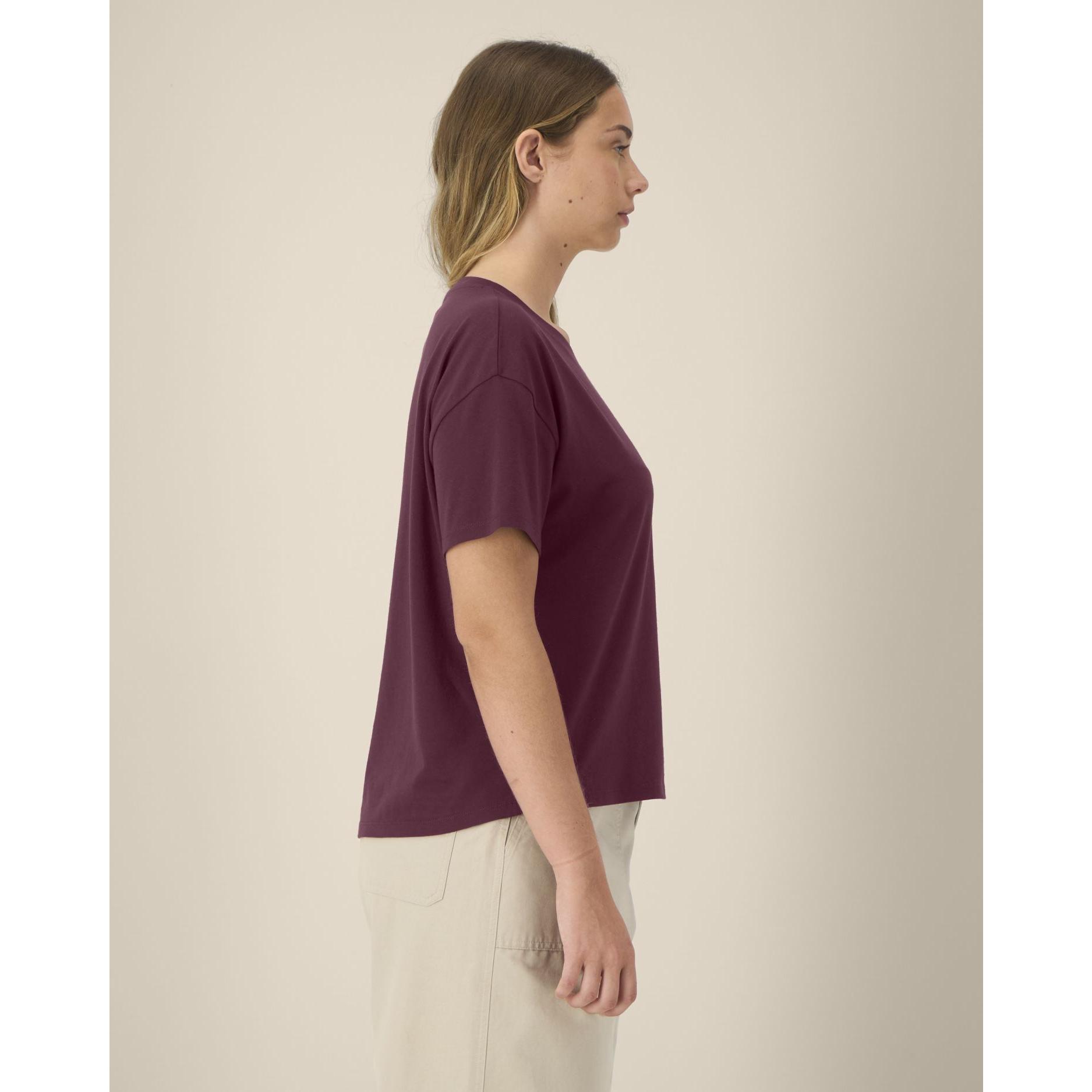 Tricouri pentru femei Stella Etta Deep Plum M