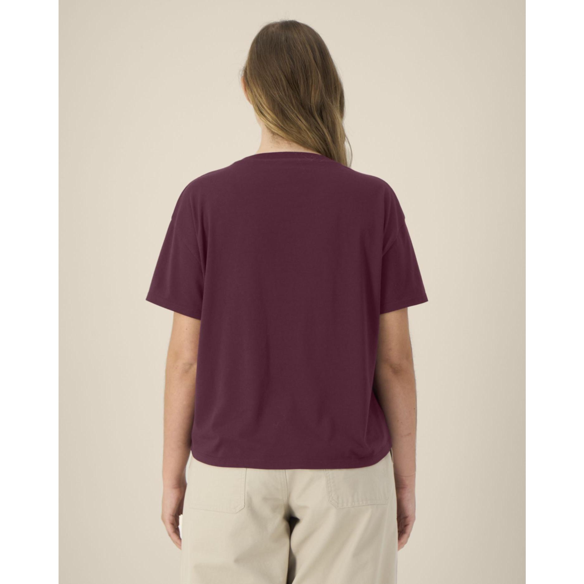 Tricouri pentru femei Stella Etta Deep Plum M