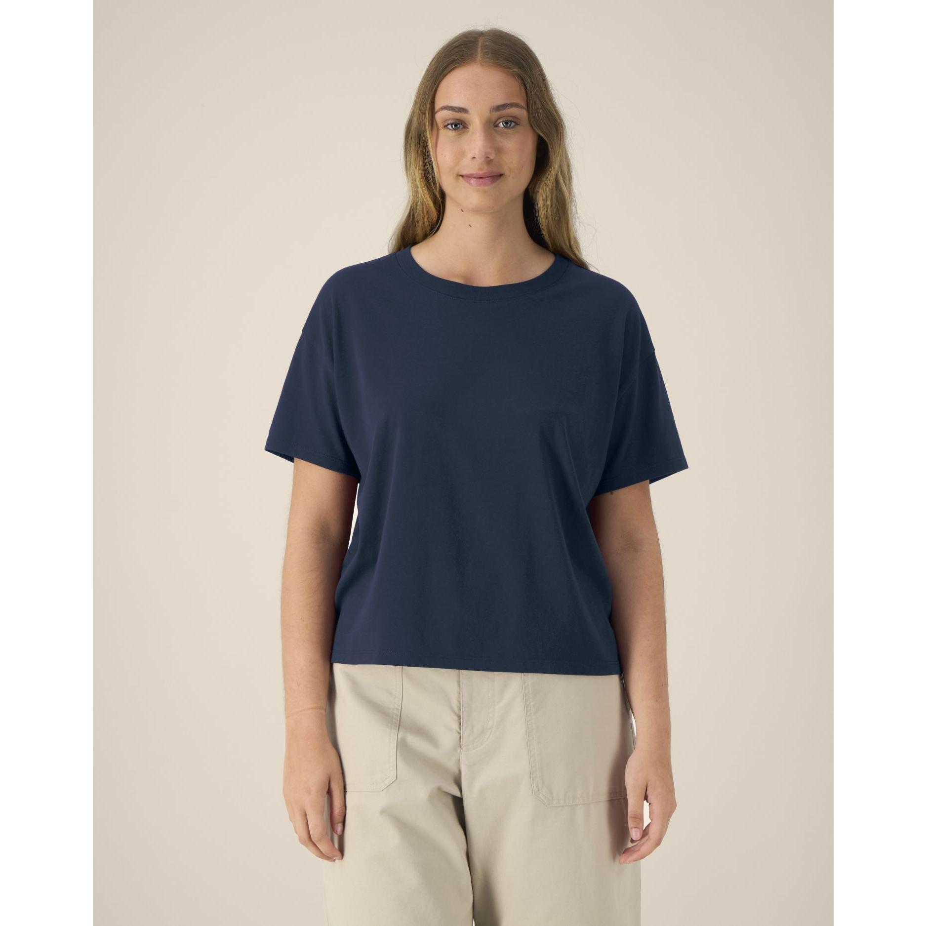 Tricouri pentru femei Stella Etta French Navy M