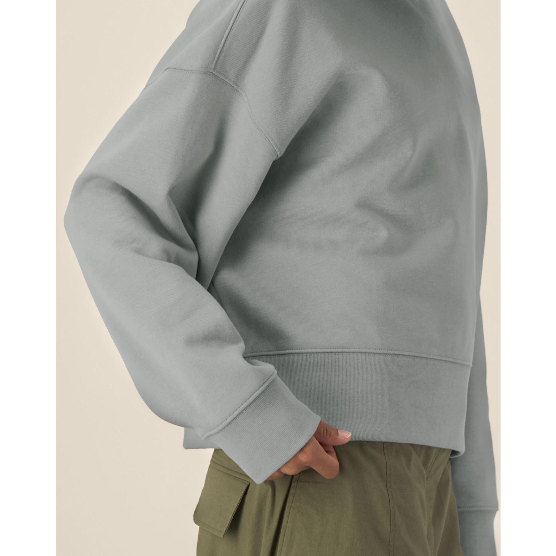 Hanorac cu glugă unisex Voicer Misty Grey 3XL
