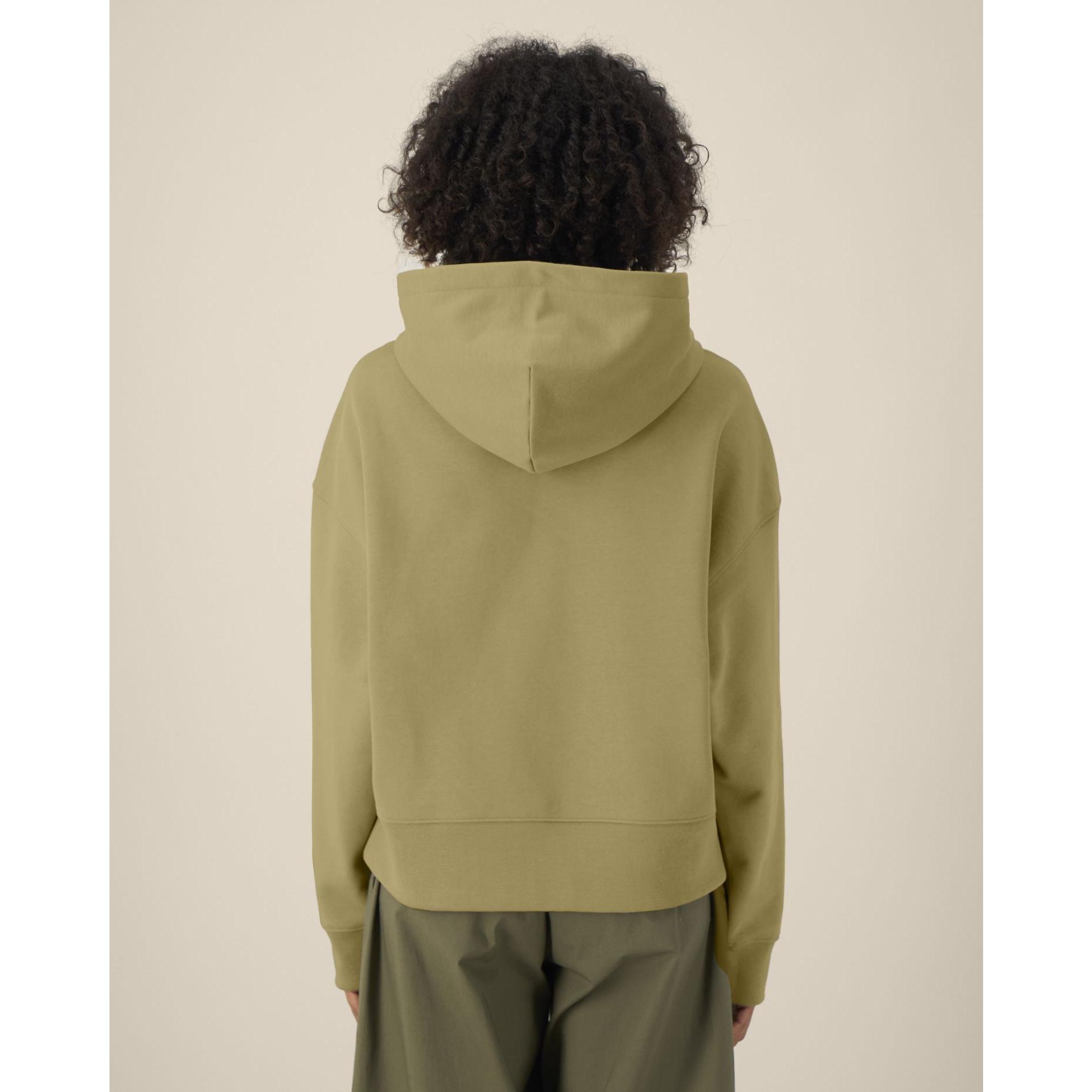 Hanorac cu glugă unisex Voicer Faded Olive 2XS