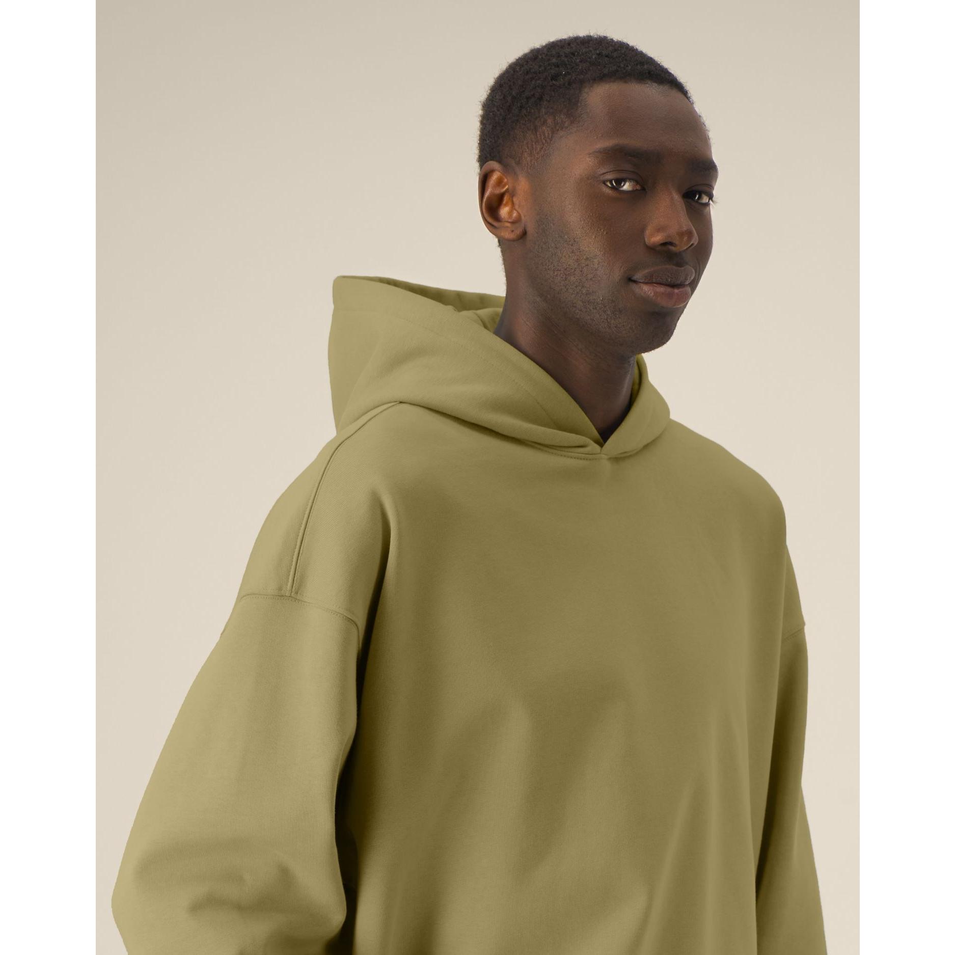 Hanorac cu glugă unisex Voicer Faded Olive 2XS
