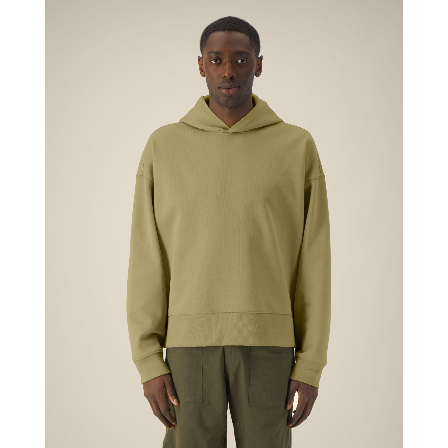 Hanorac cu glugă unisex Voicer Faded Olive 2XS