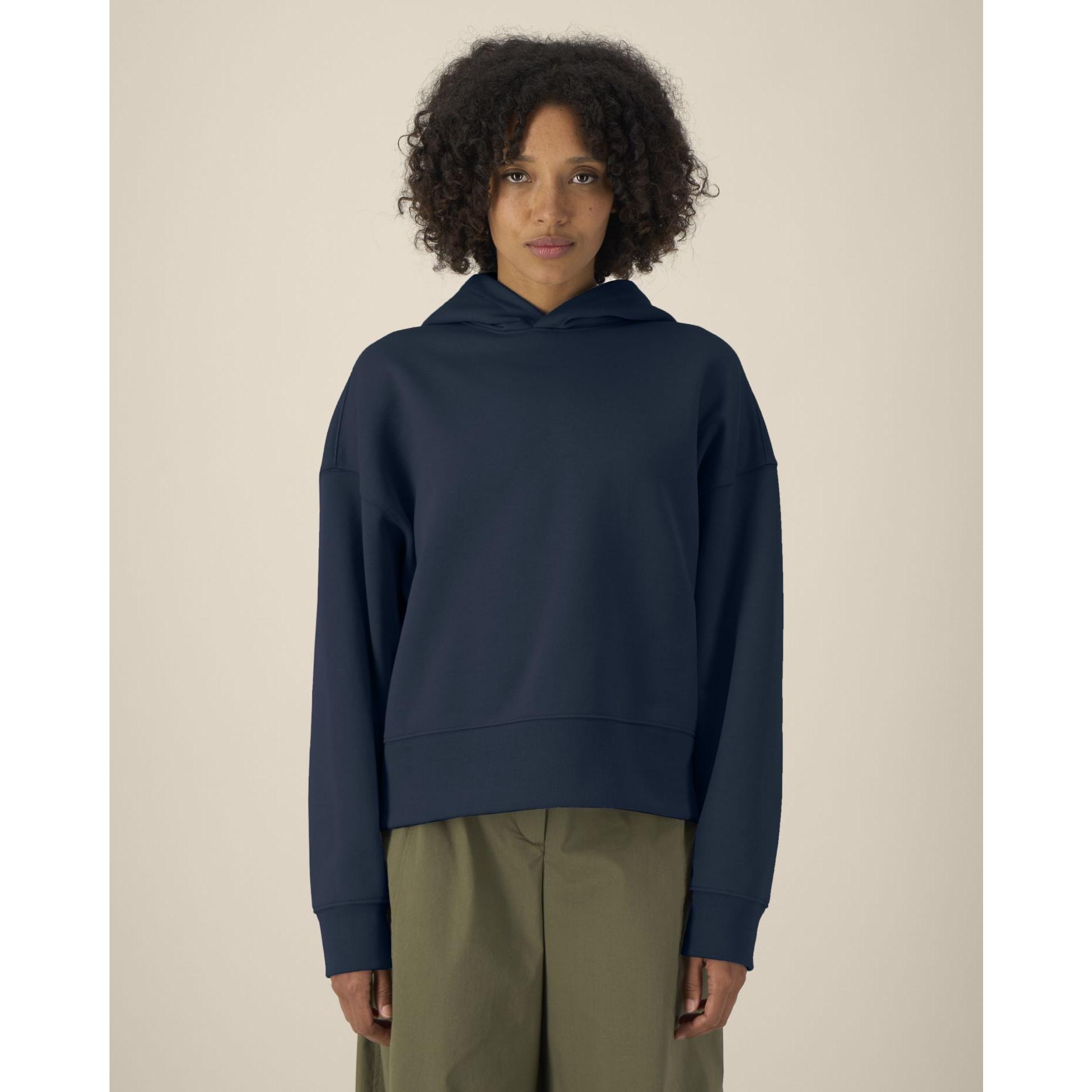 Hanorac cu glugă unisex Voicer French Navy 2XS
