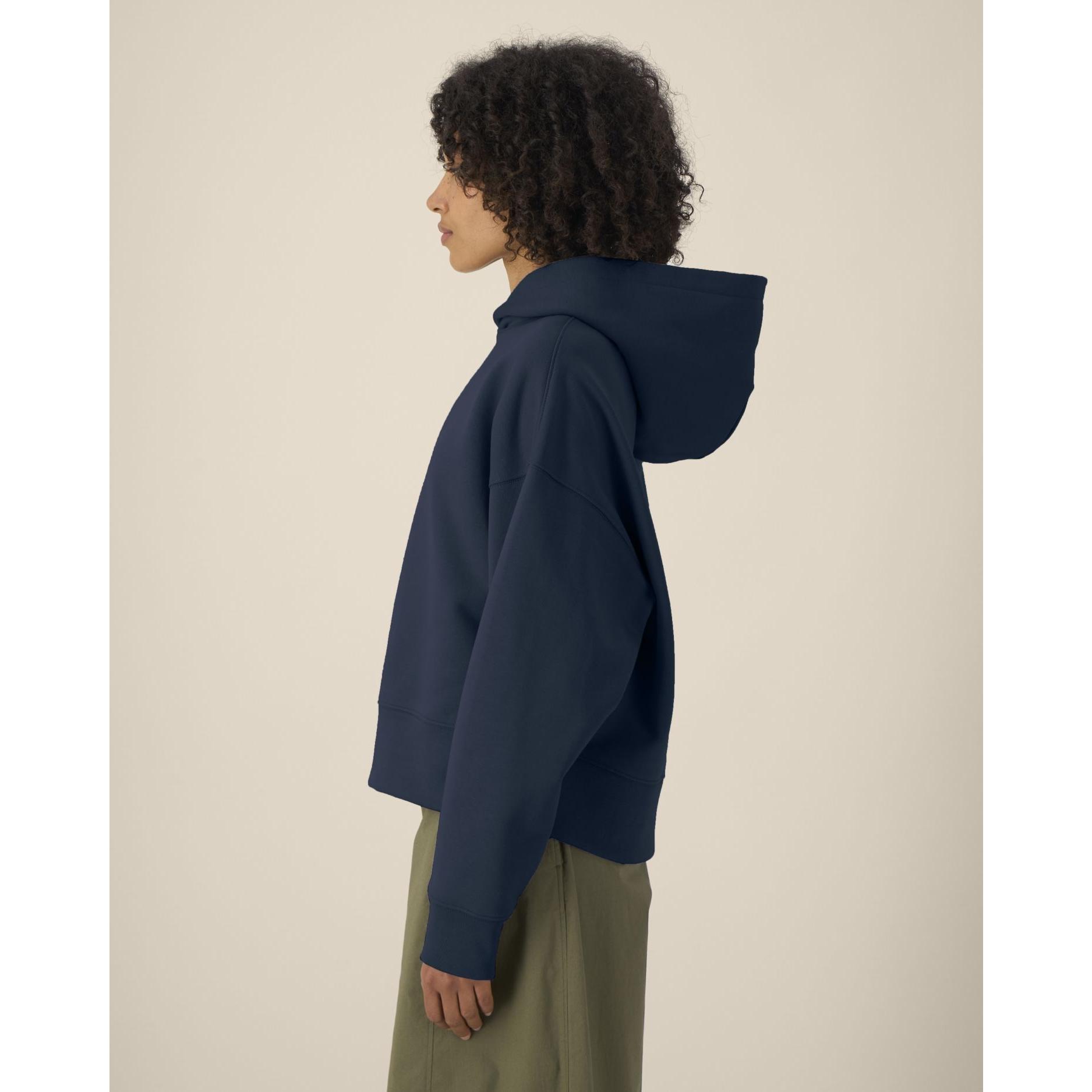 Hanorac cu glugă unisex Voicer French Navy 2XS