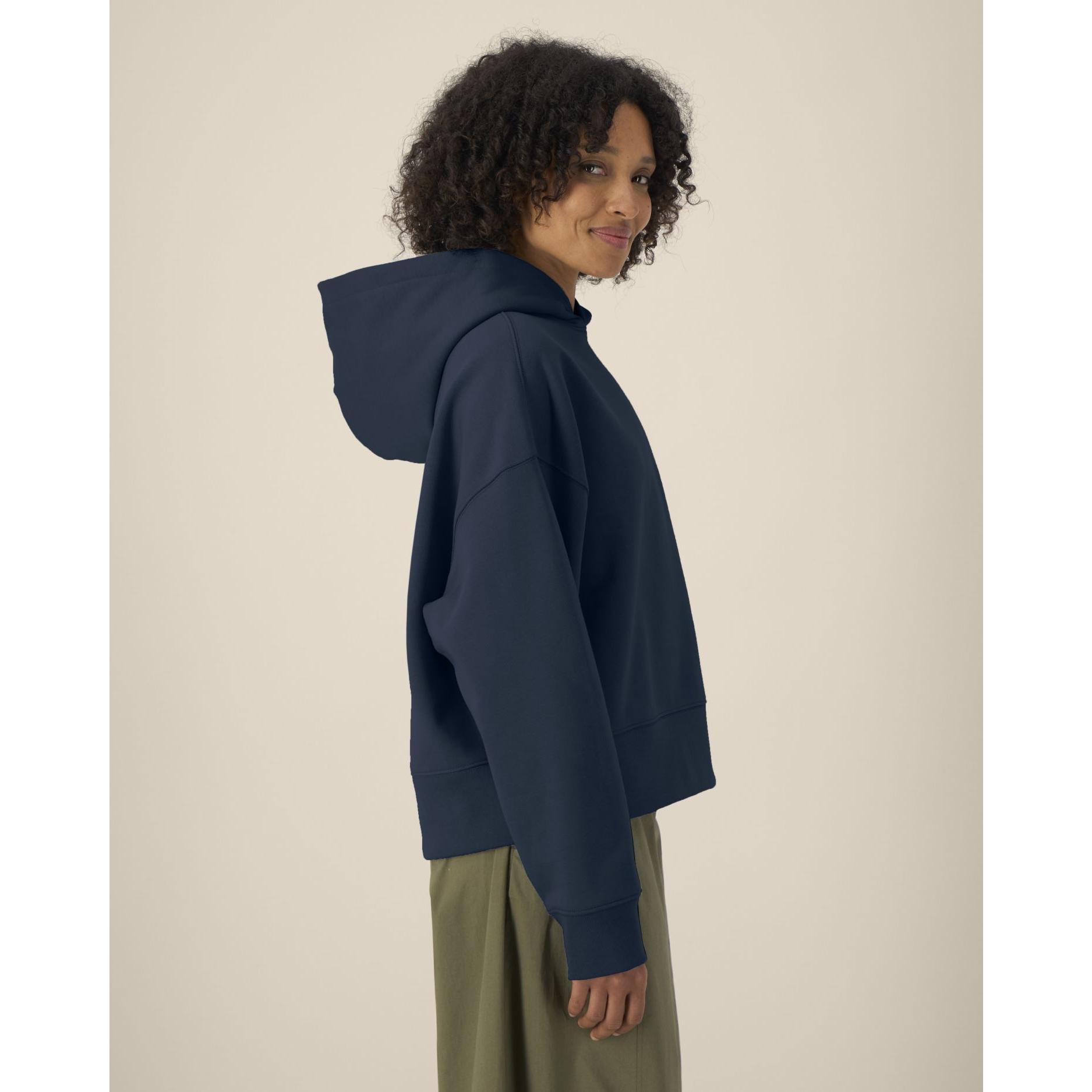 Hanorac cu glugă unisex Voicer French Navy 2XS