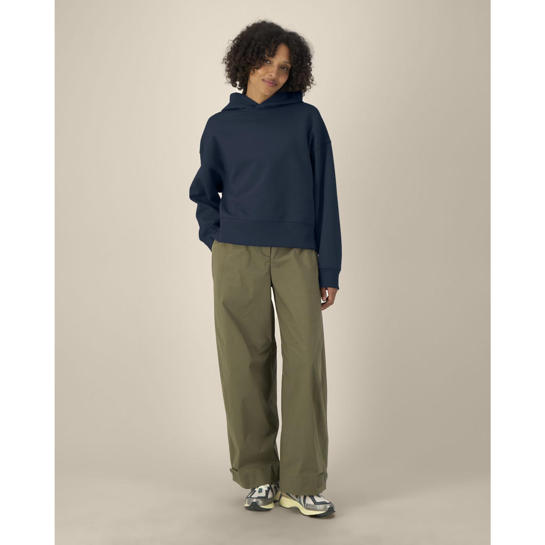 Hanorac cu glugă unisex Voicer French Navy 2XS