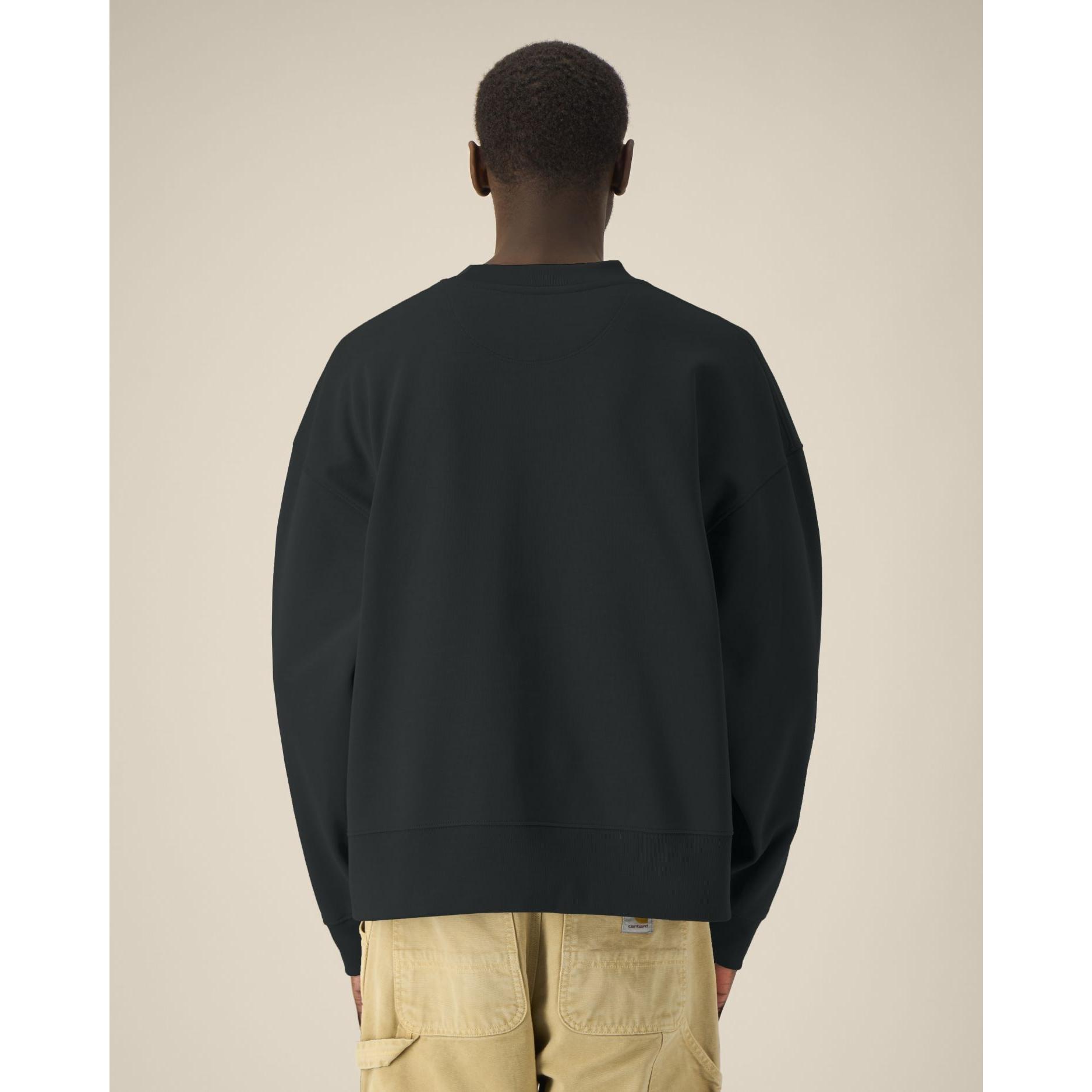 Hanorac la baza gâtului unisex Ryler Black 2XS