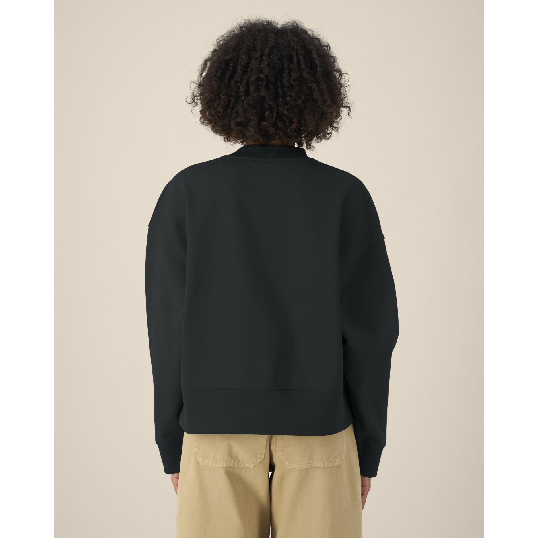 Hanorac la baza gâtului unisex Ryler Black 2XS