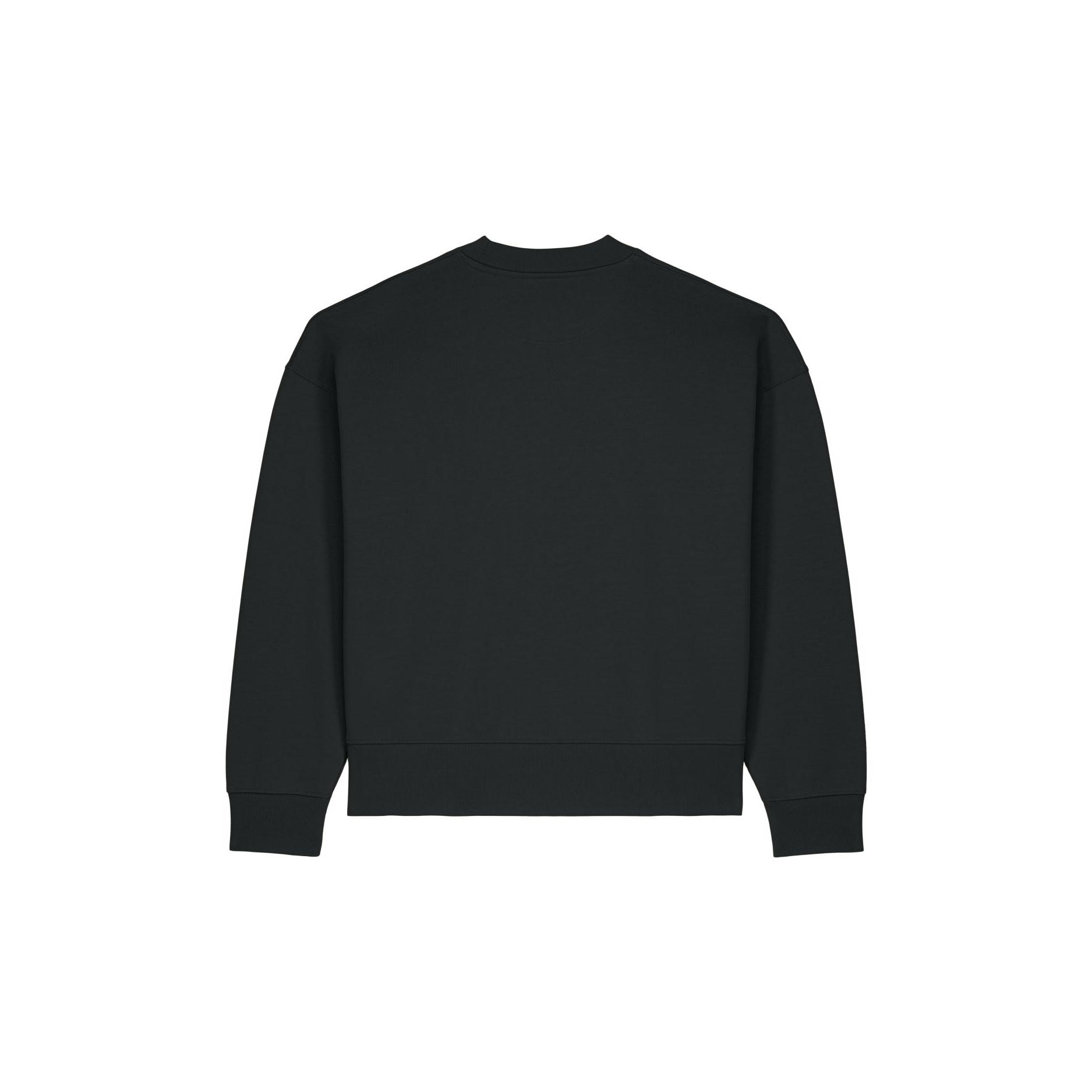 Hanorac la baza gâtului unisex Ryler Black 2XS