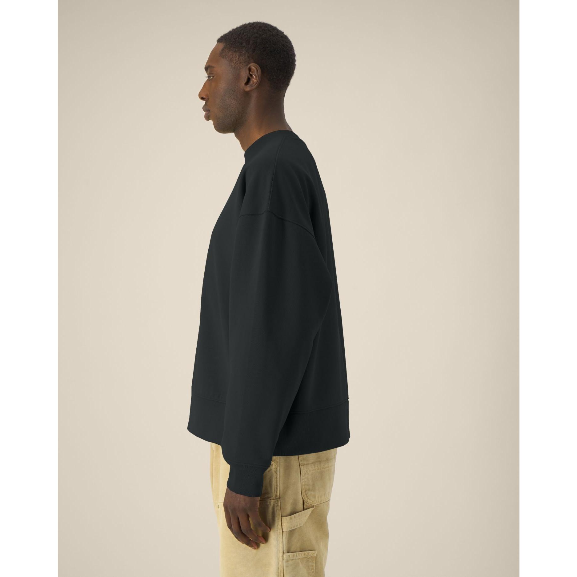 Hanorac la baza gâtului unisex Ryler Black 2XS