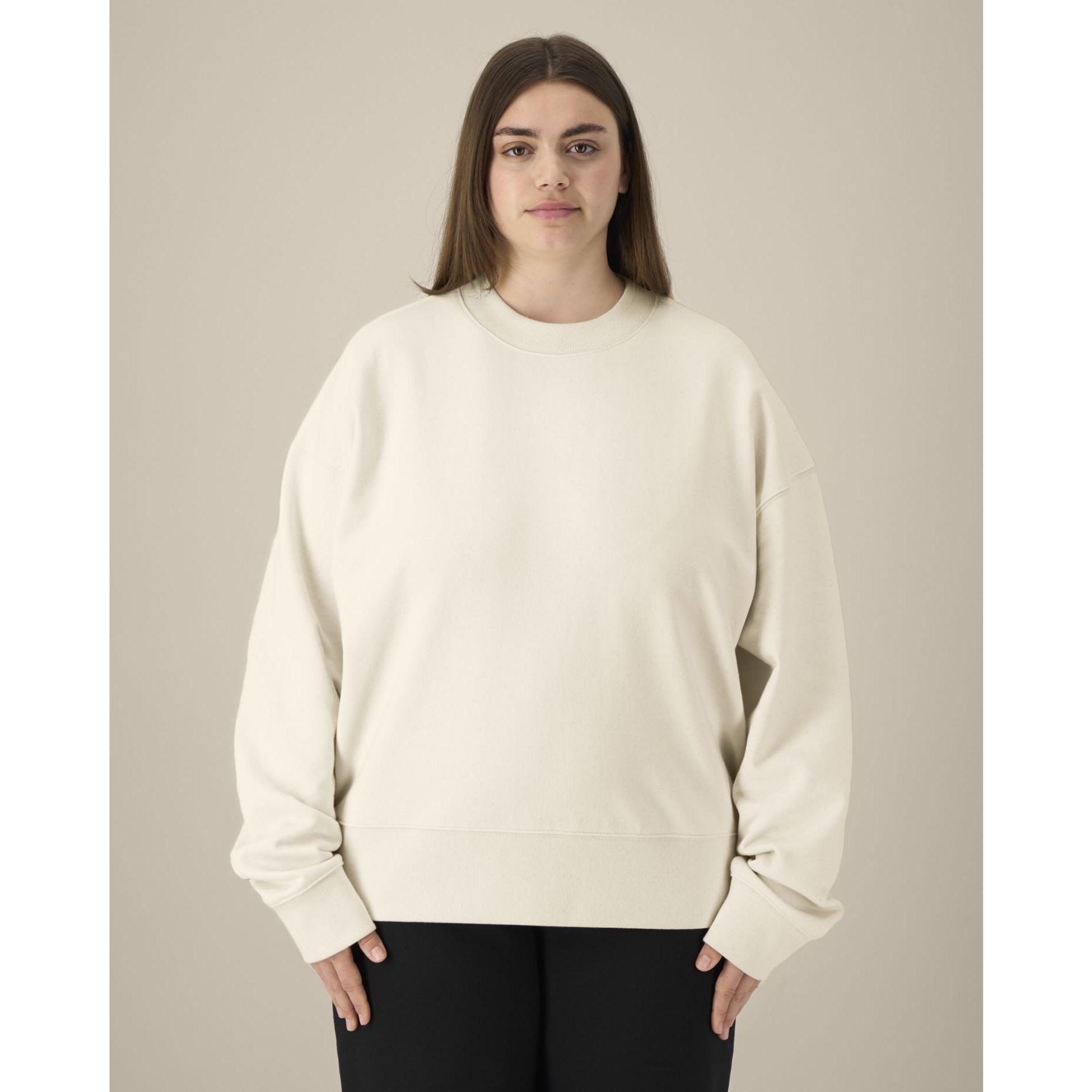Hanorac la baza gâtului unisex Ryler Natural Raw 2XS