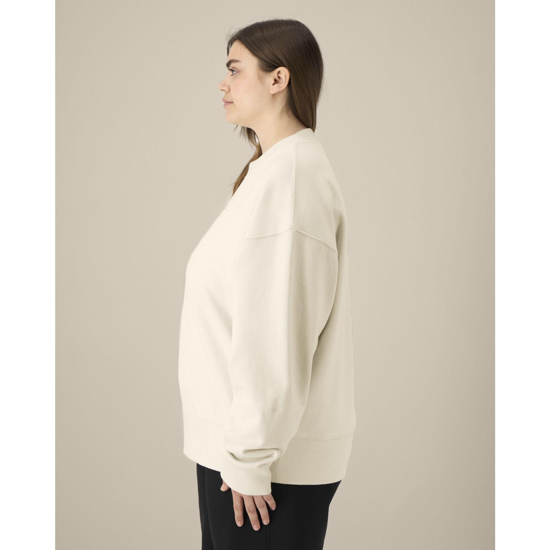 Hanorac la baza gâtului unisex Ryler Natural Raw 2XS