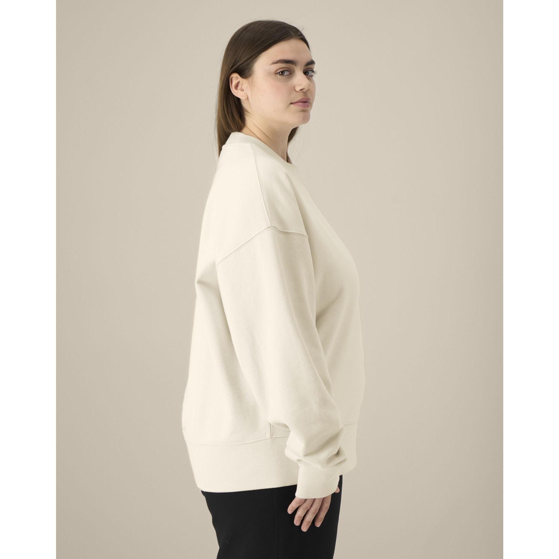 Hanorac la baza gâtului unisex Ryler Natural Raw 2XS