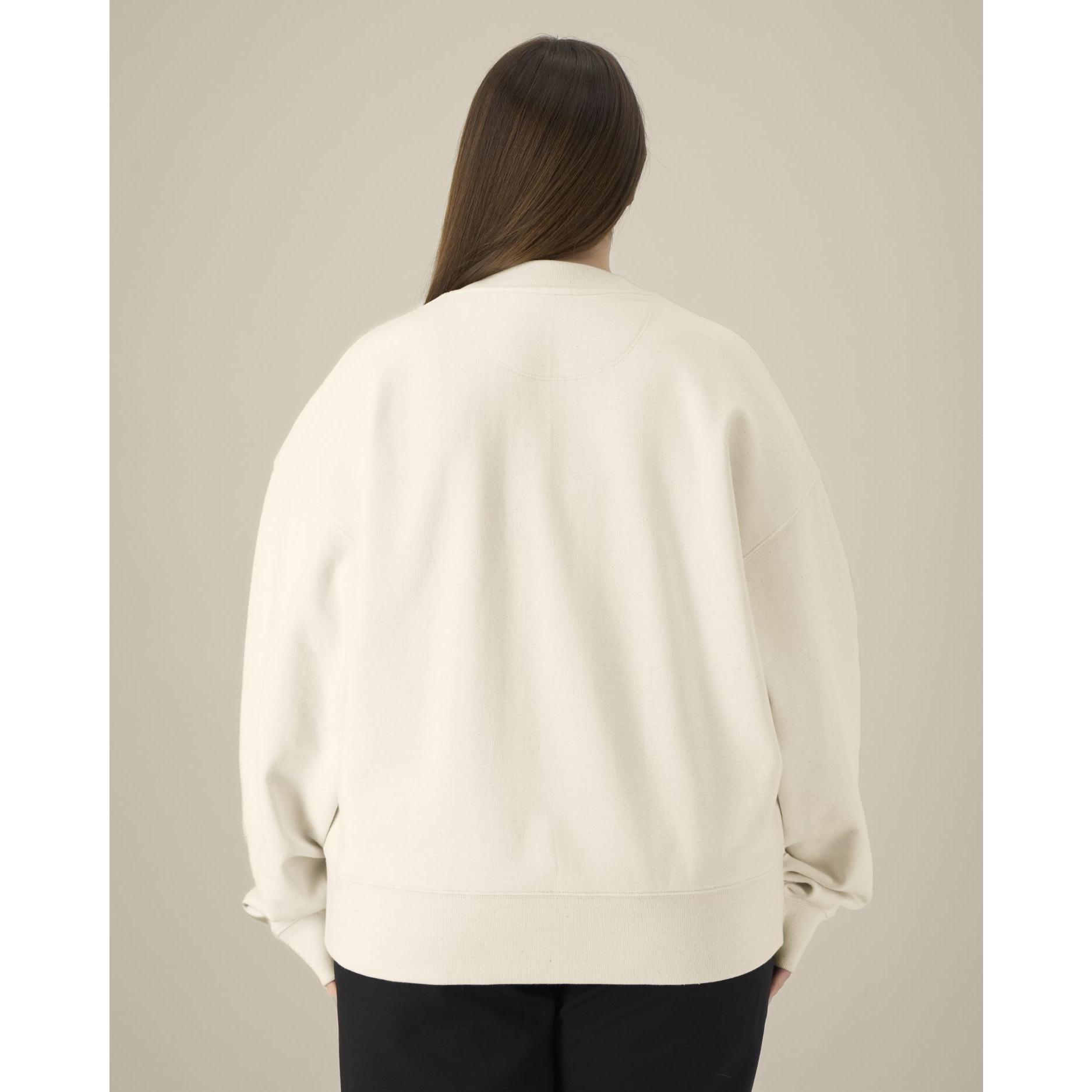Hanorac la baza gâtului unisex Ryler Natural Raw 2XS