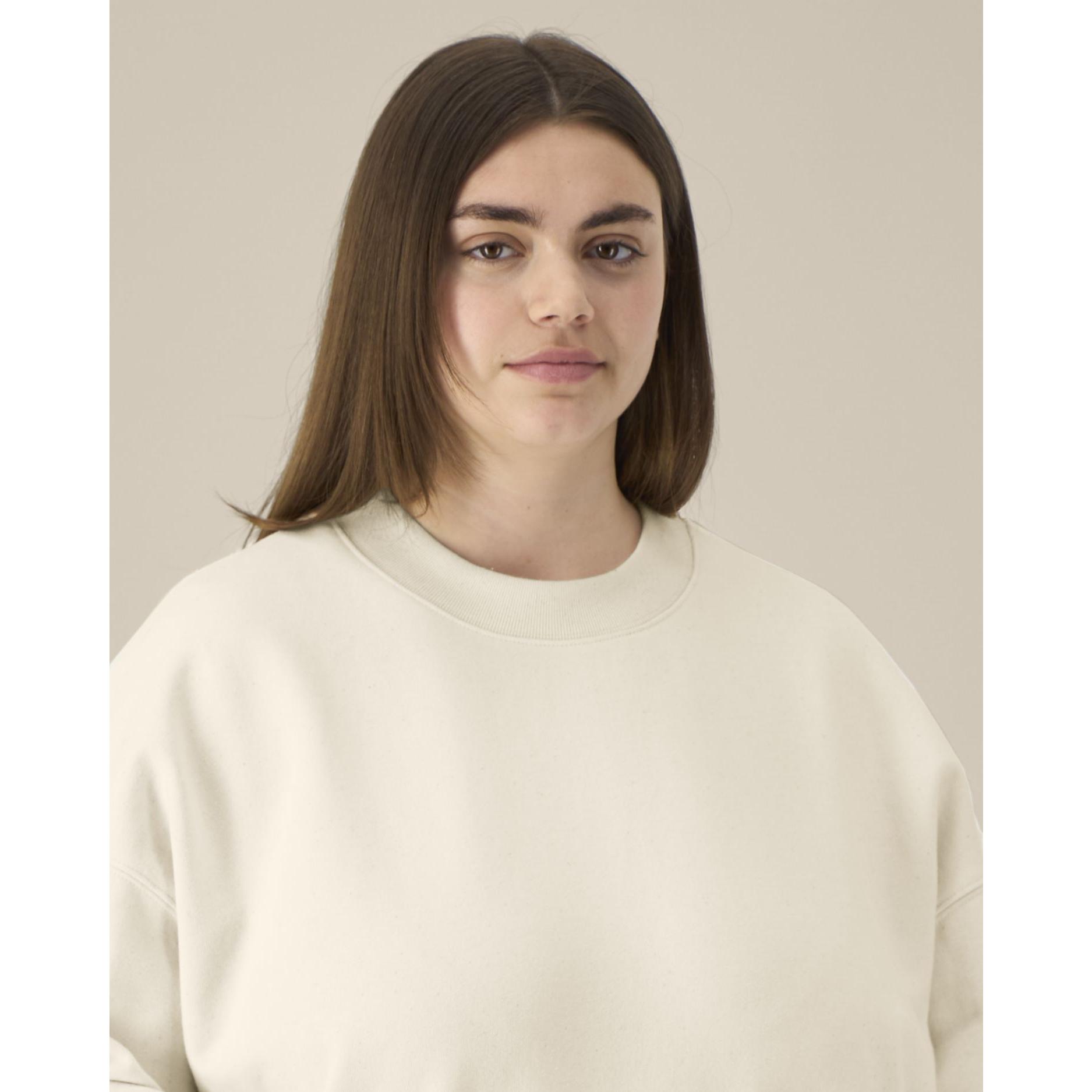 Hanorac la baza gâtului unisex Ryler Natural Raw 2XS