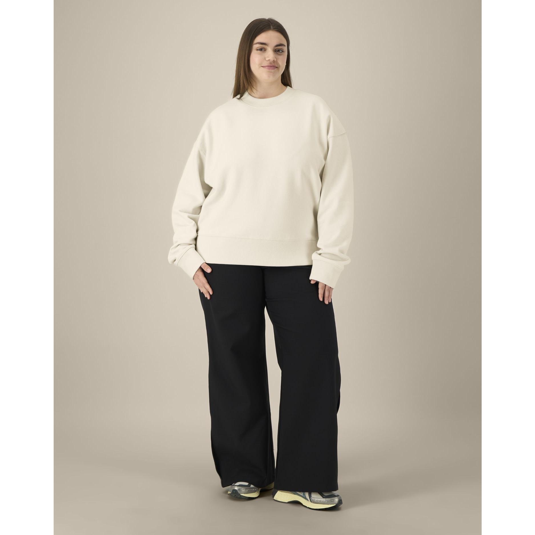Hanorac la baza gâtului unisex Ryler Natural Raw 2XS