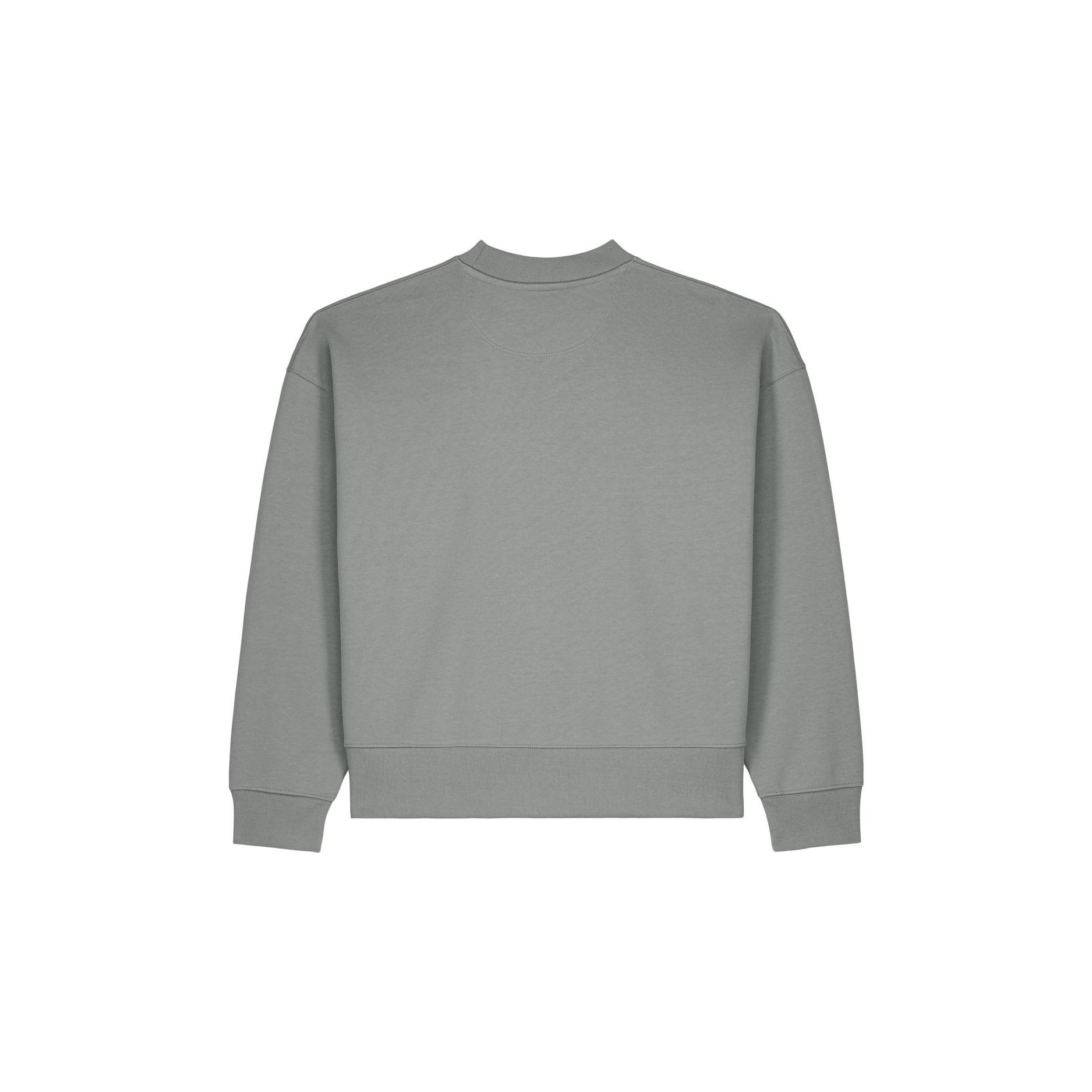 Hanorac la baza gâtului unisex Ryler Misty Grey 2XS