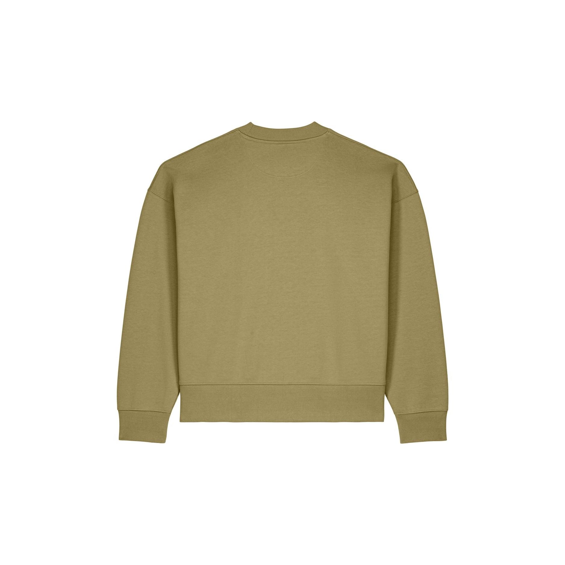 Hanorac la baza gâtului unisex Ryler Faded Olive 2XS