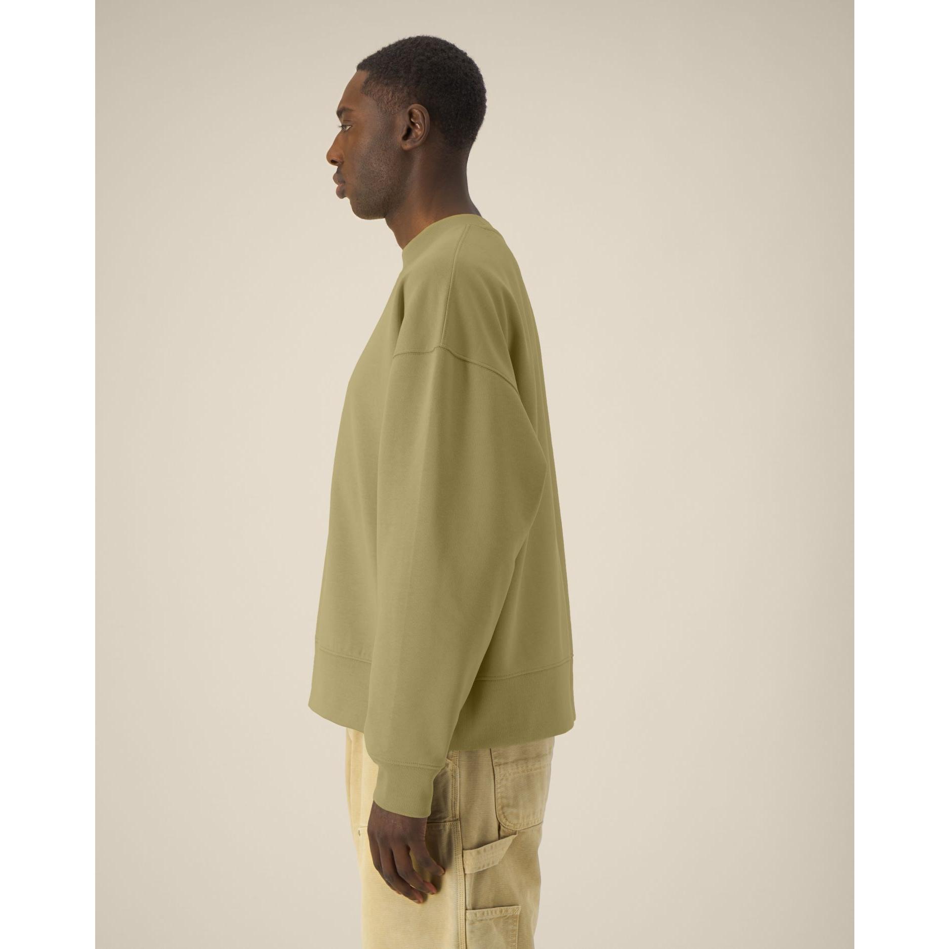 Hanorac la baza gâtului unisex Ryler Faded Olive 2XS