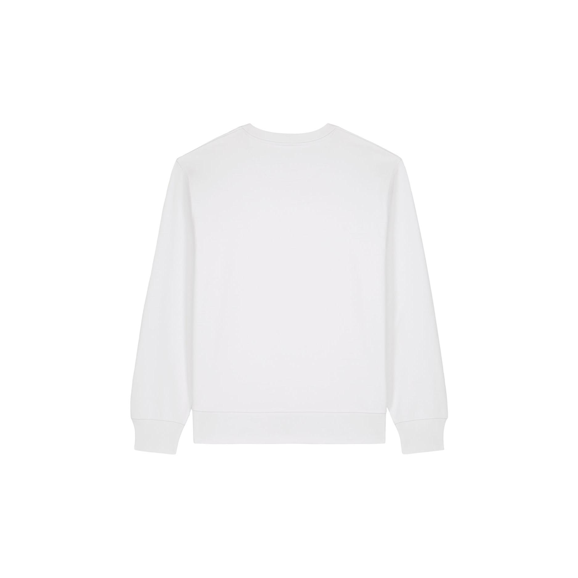 Hanorac la baza gâtului unisex Thinker White 5XL