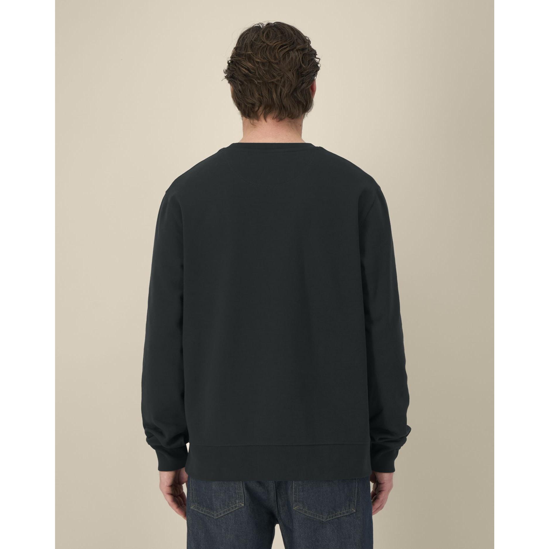 Hanorac la baza gâtului unisex Thinker Black L