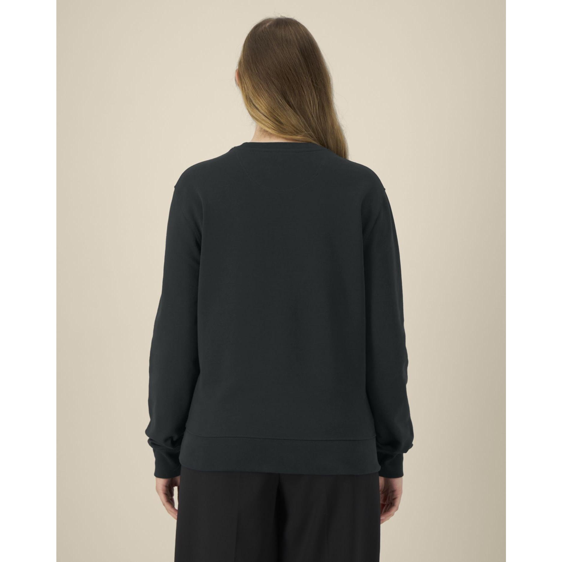 Hanorac la baza gâtului unisex Thinker Black L