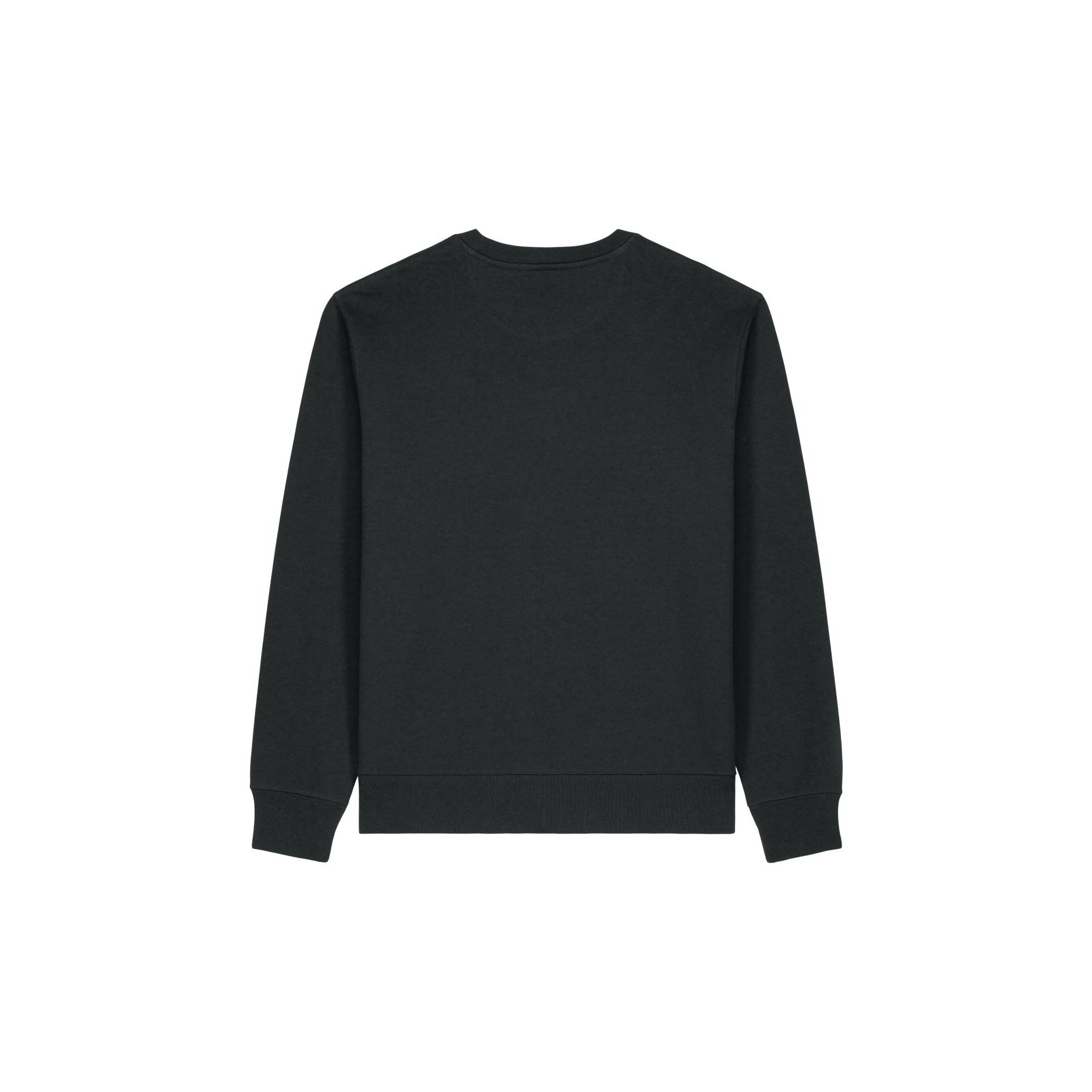 Hanorac la baza gâtului unisex Thinker Black L