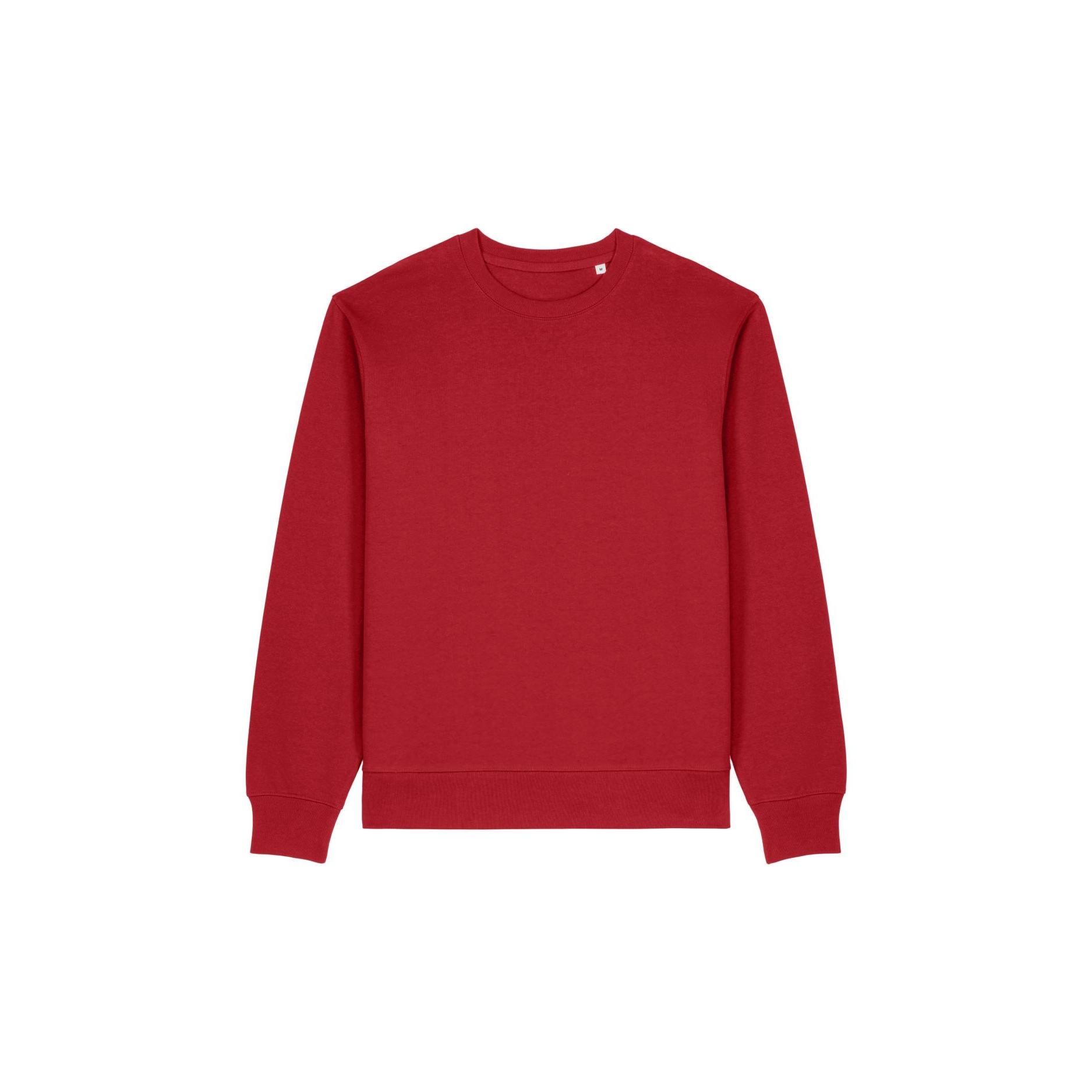 Hanorac la baza gâtului unisex Thinker Red L