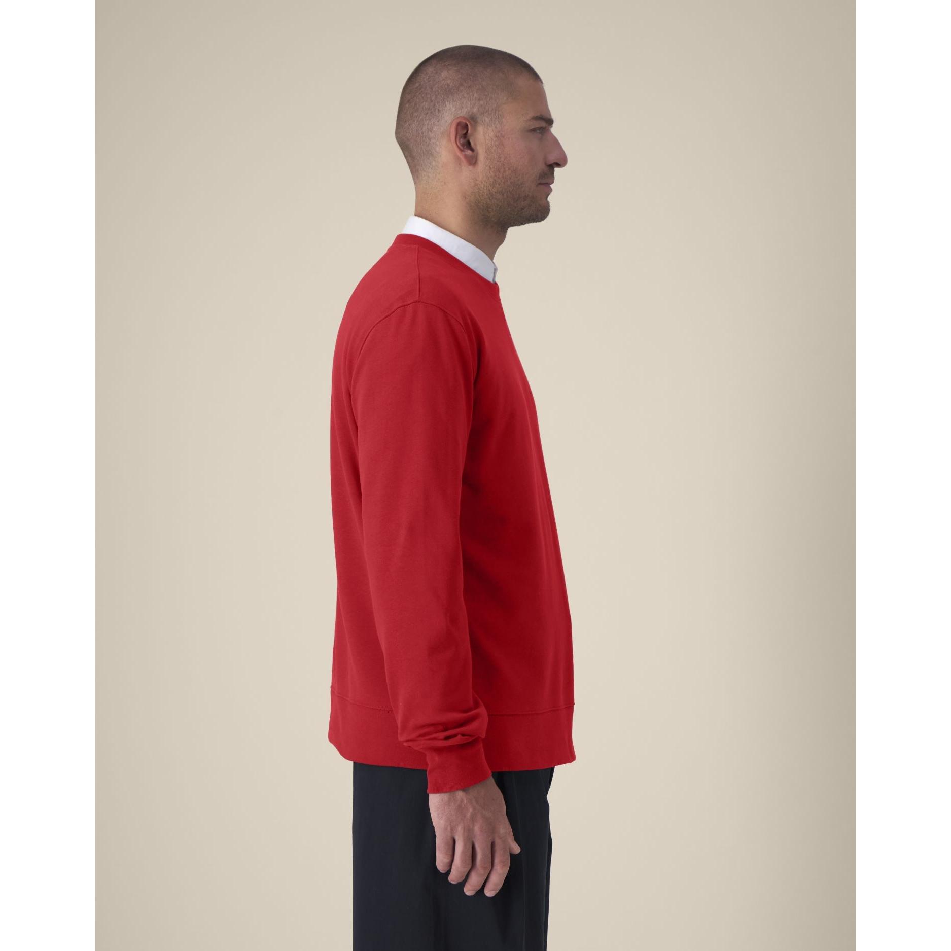 Hanorac la baza gâtului unisex Thinker Red 4XL
