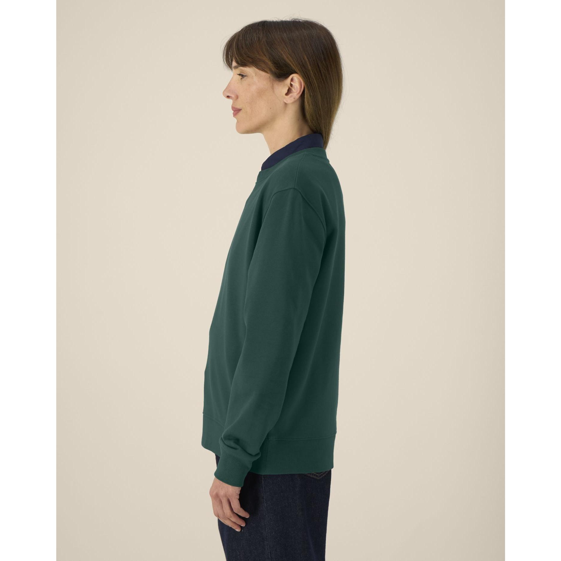 Hanorac la baza gâtului unisex Thinker Glazed Green 5XL