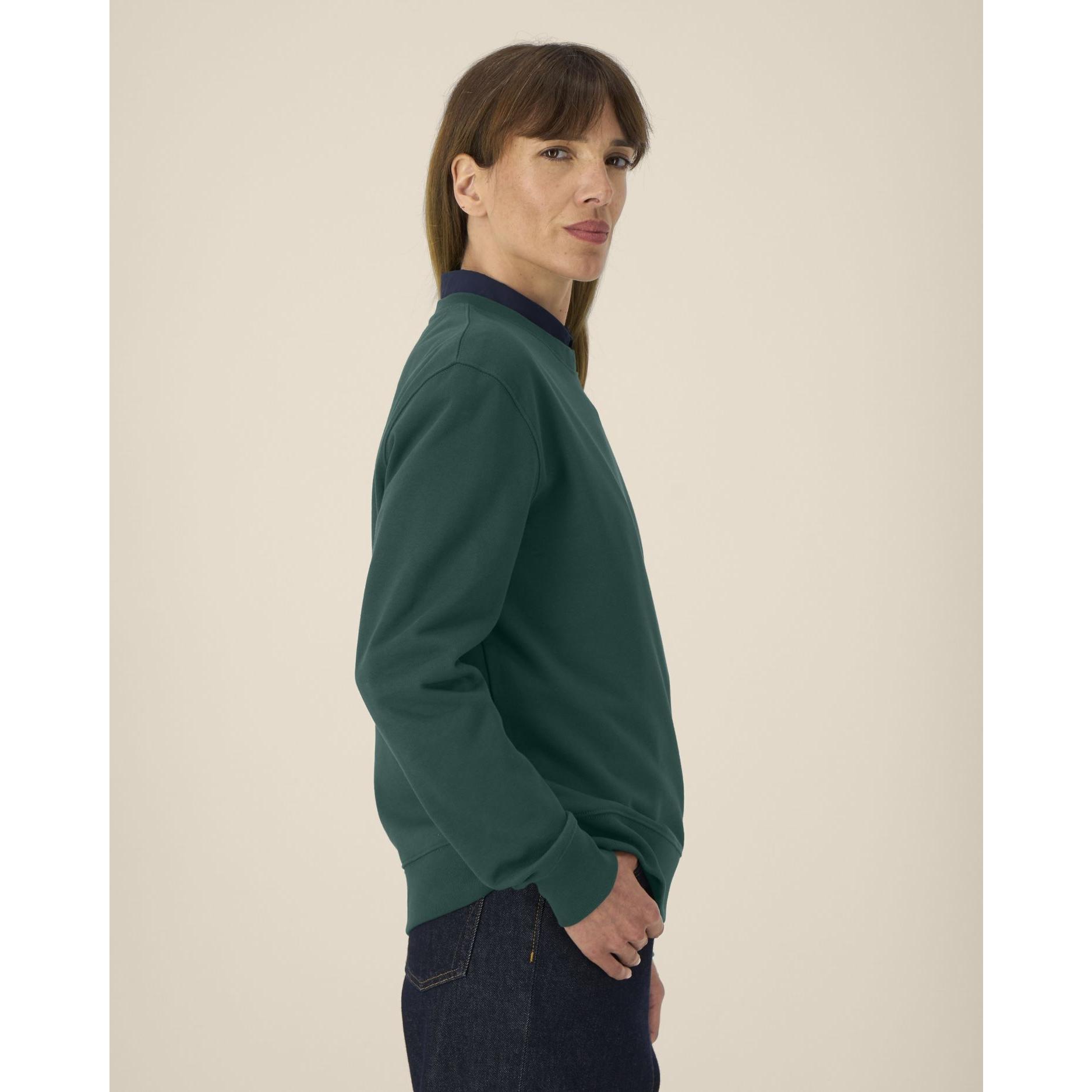 Hanorac la baza gâtului unisex Thinker Glazed Green 5XL