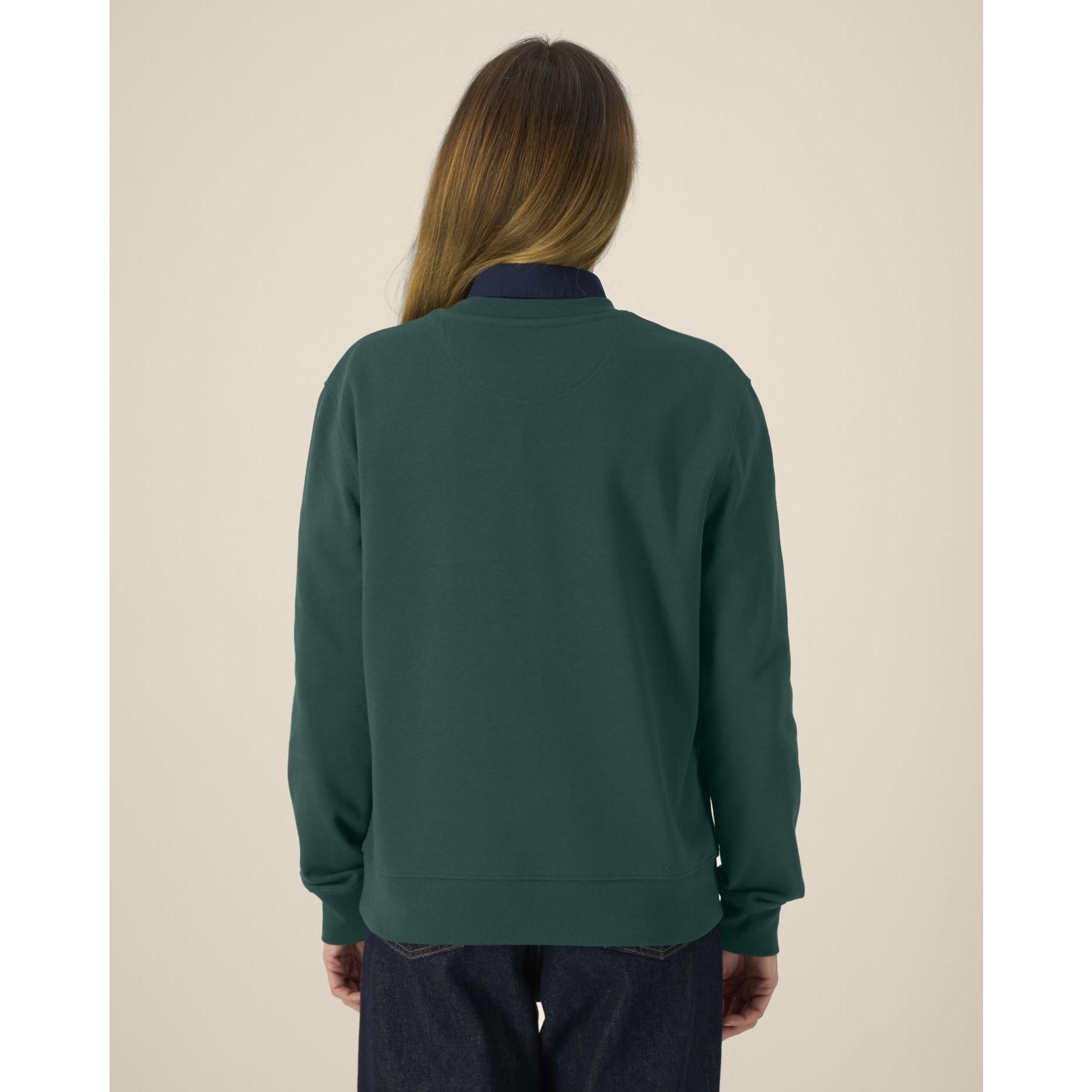 Hanorac la baza gâtului unisex Thinker Glazed Green 5XL