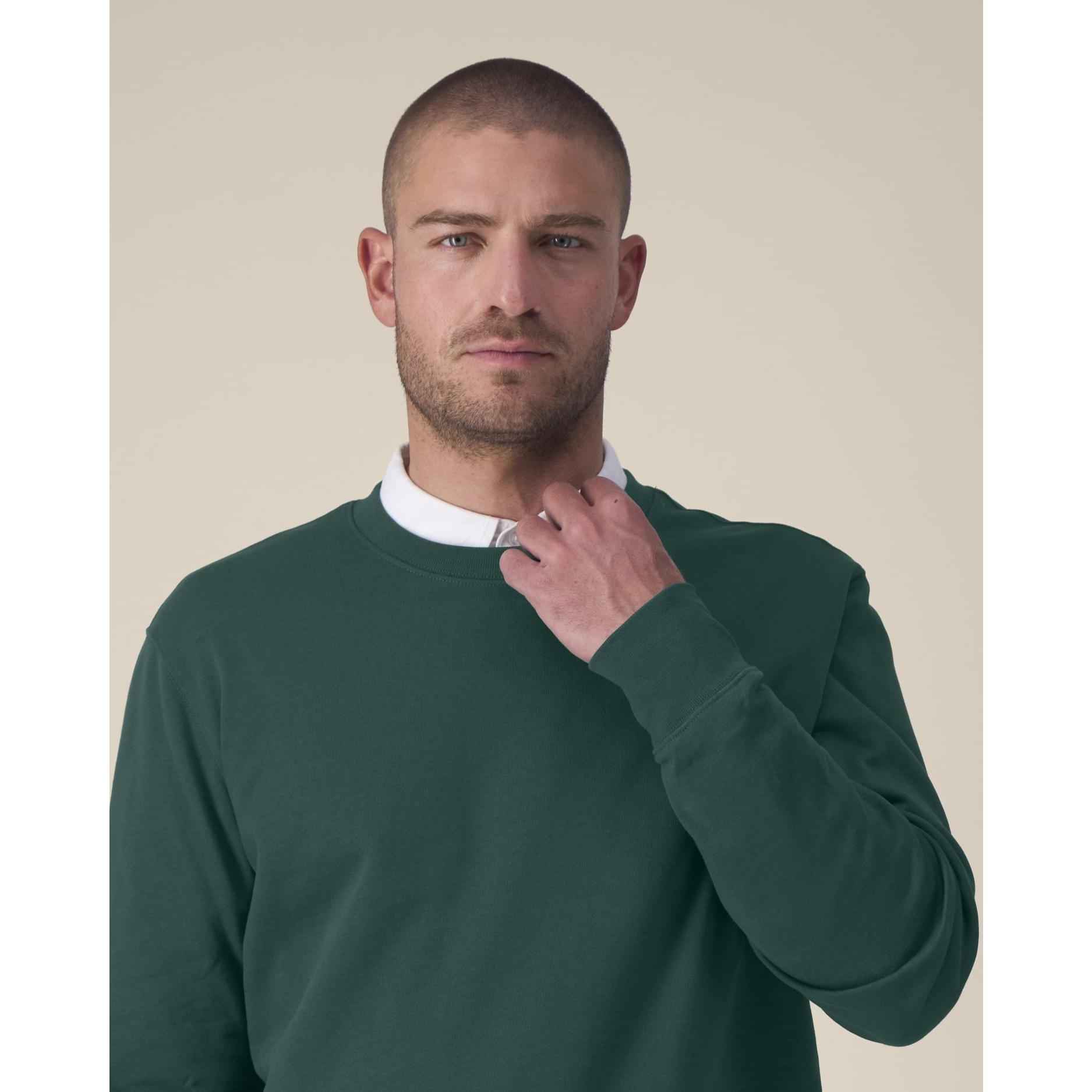 Hanorac la baza gâtului unisex Thinker Glazed Green 5XL