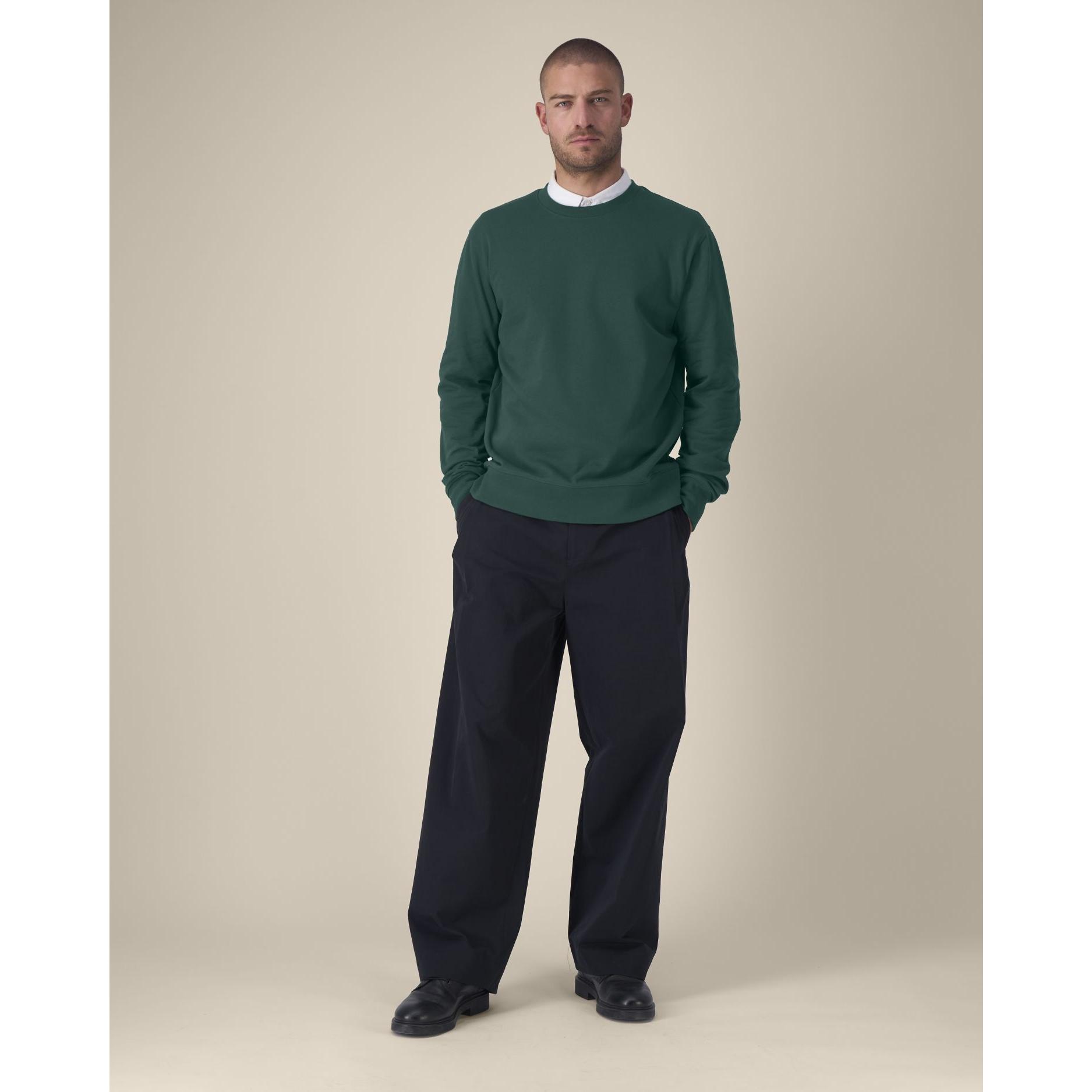 Hanorac la baza gâtului unisex Thinker Glazed Green 5XL