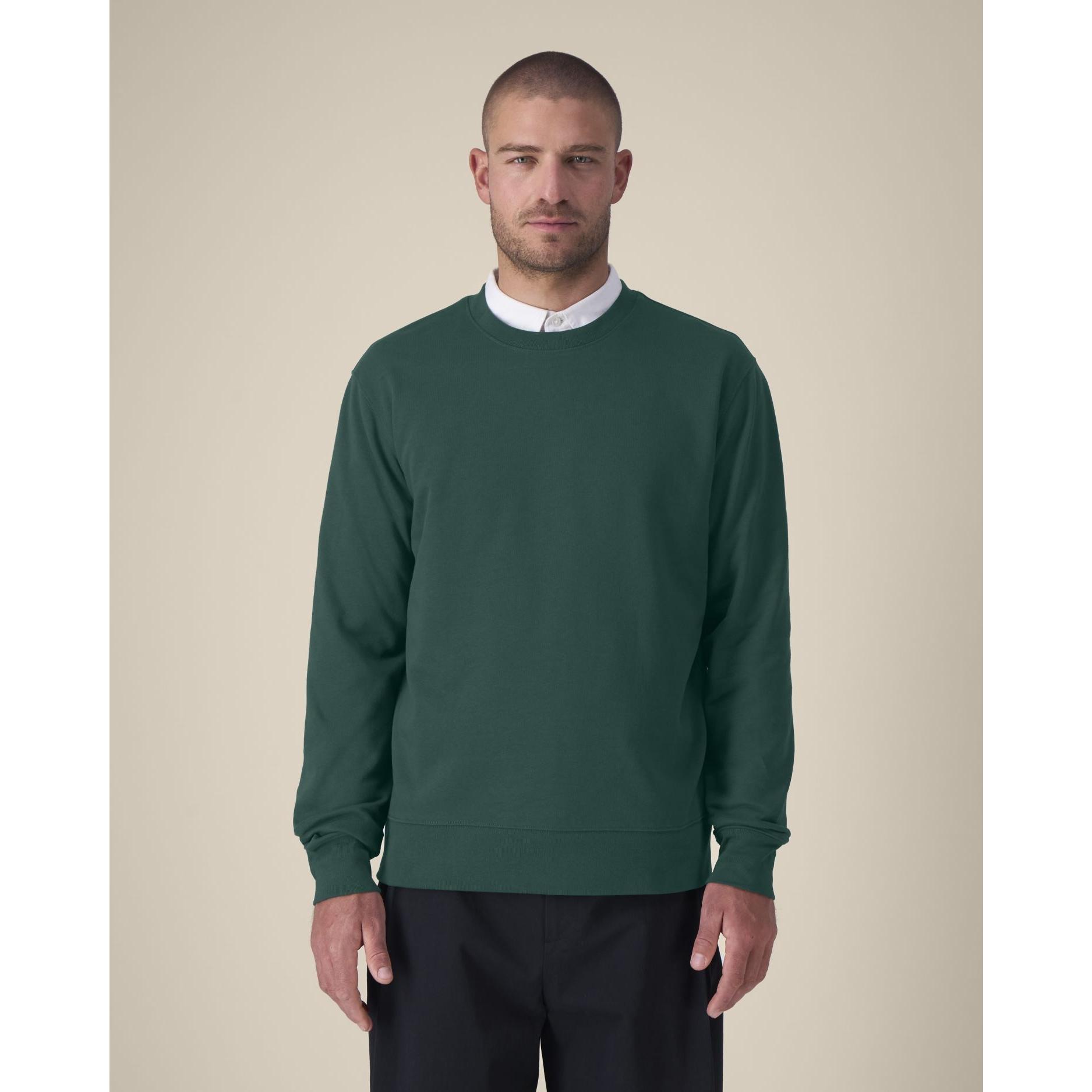 Hanorac la baza gâtului unisex Thinker Glazed Green 5XL