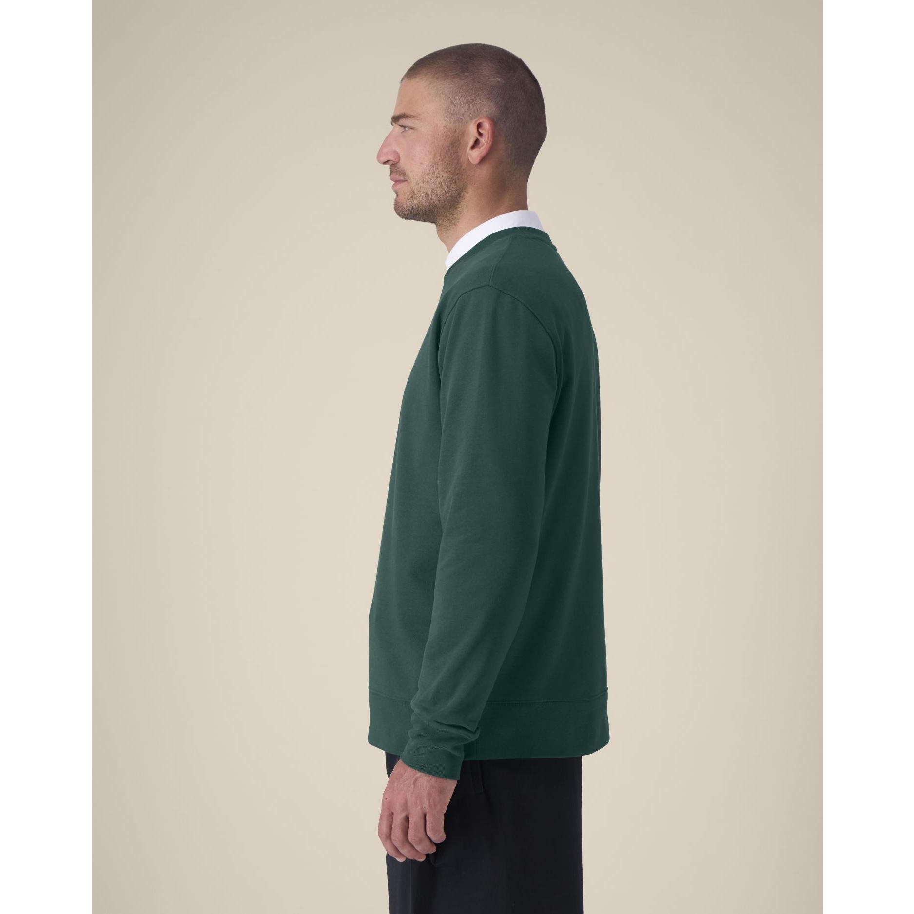 Hanorac la baza gâtului unisex Thinker Glazed Green 5XL