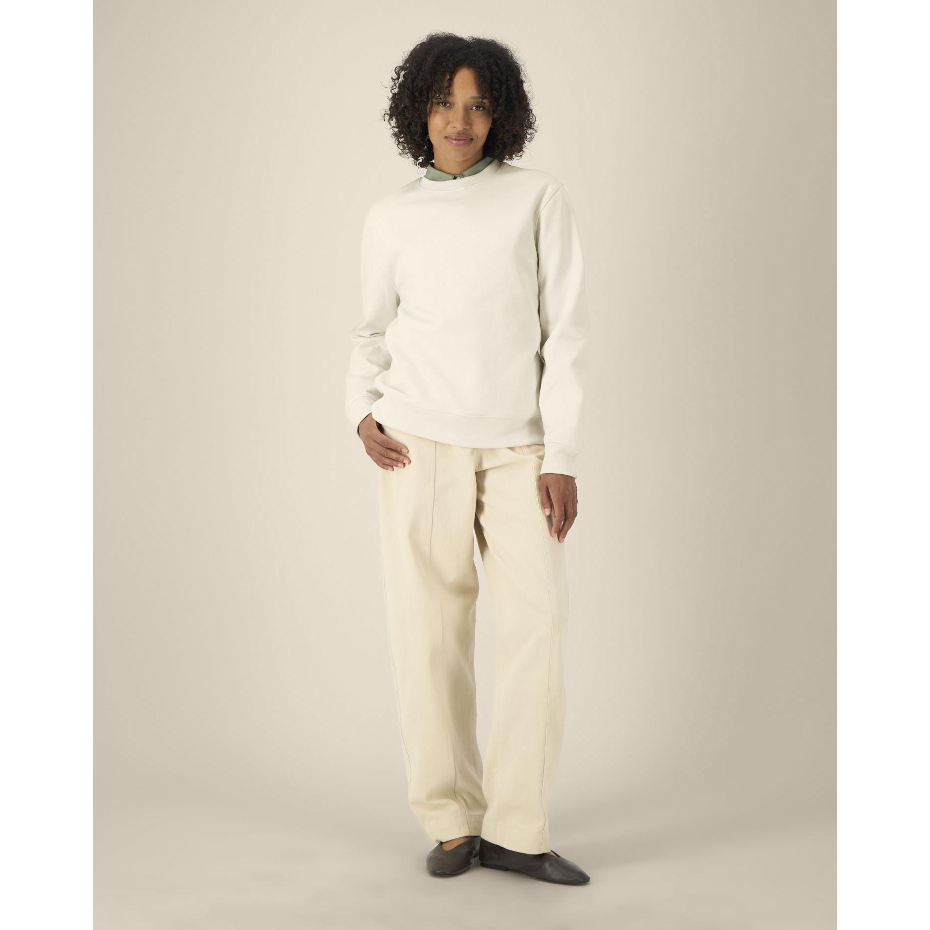 Hanorac la baza gâtului unisex Thinker Natural Raw 5XL