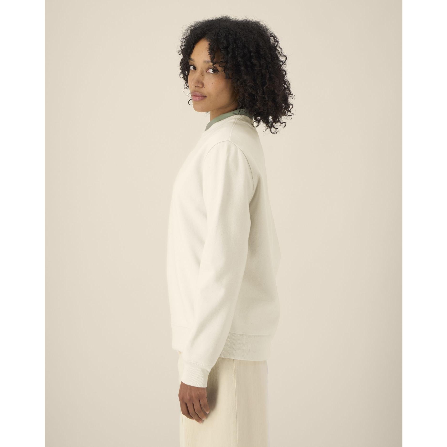 Hanorac la baza gâtului unisex Thinker Natural Raw 5XL
