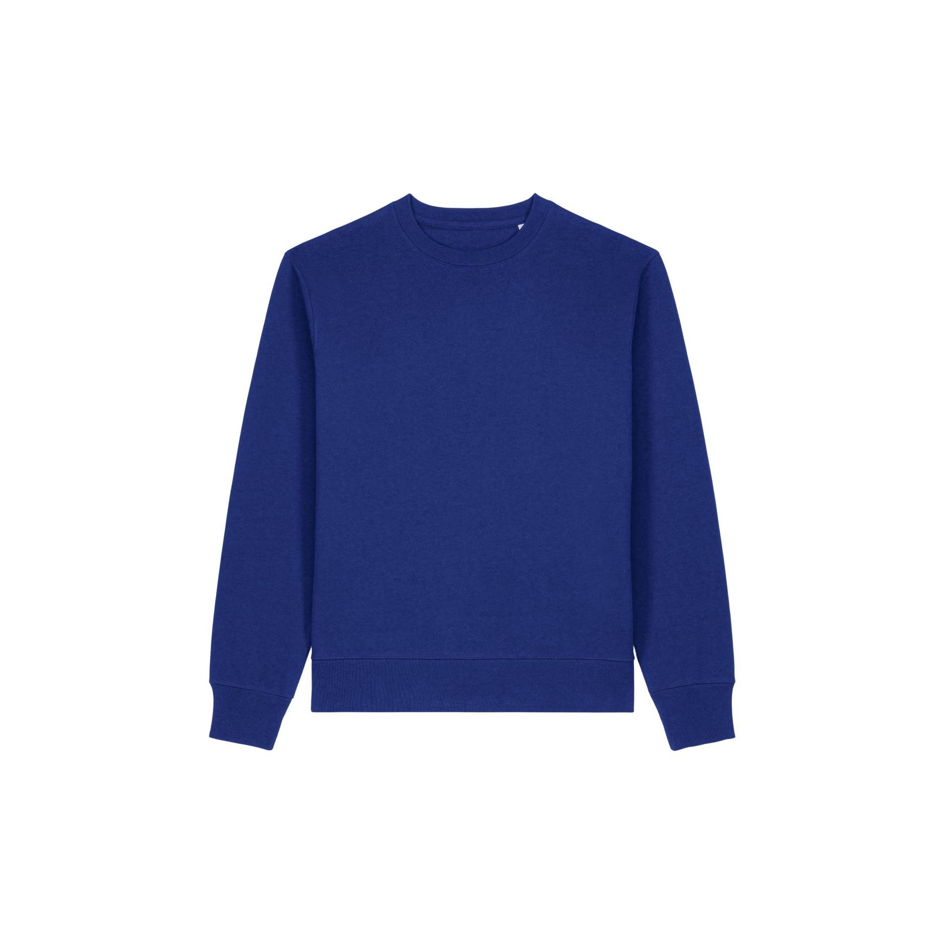Hanorac la baza gâtului unisex Thinker Worker Blue L