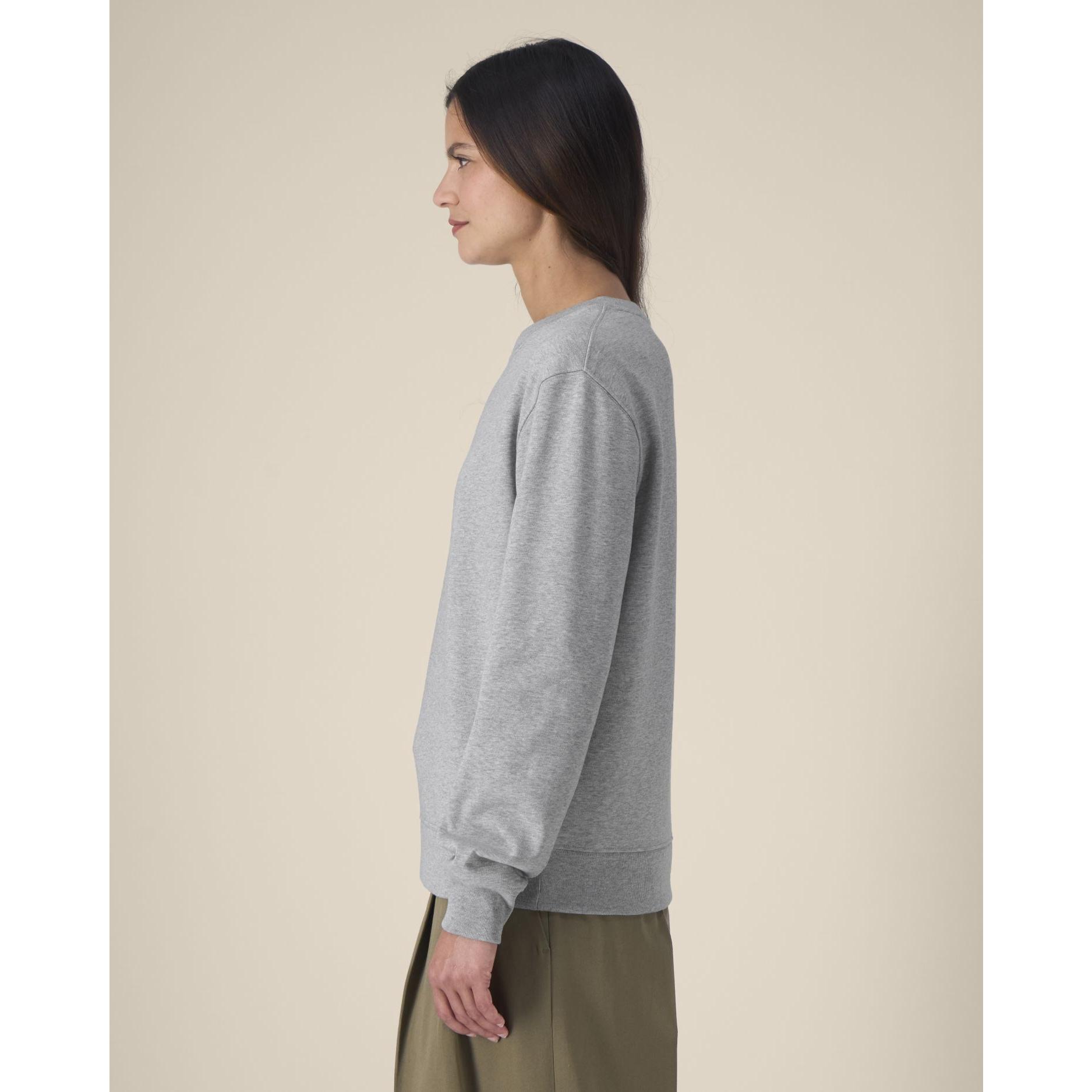 Hanorac la baza gâtului unisex Thinker Heather Grey 4XL