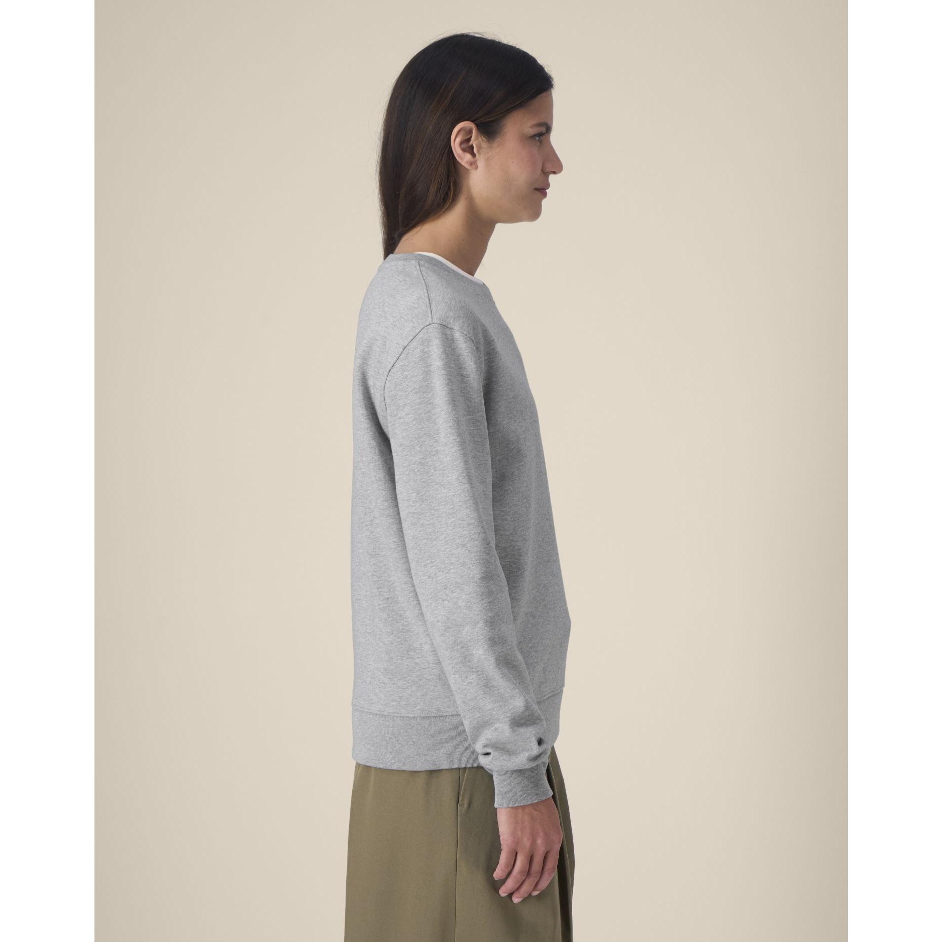 Hanorac la baza gâtului unisex Thinker Heather Grey 4XL