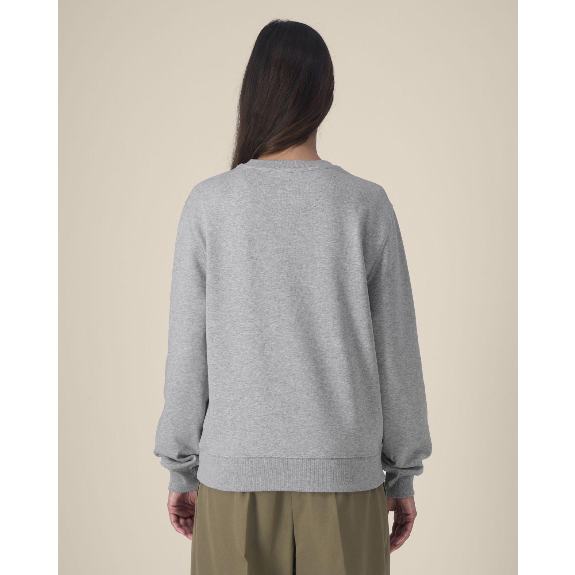 Hanorac la baza gâtului unisex Thinker Heather Grey 4XL