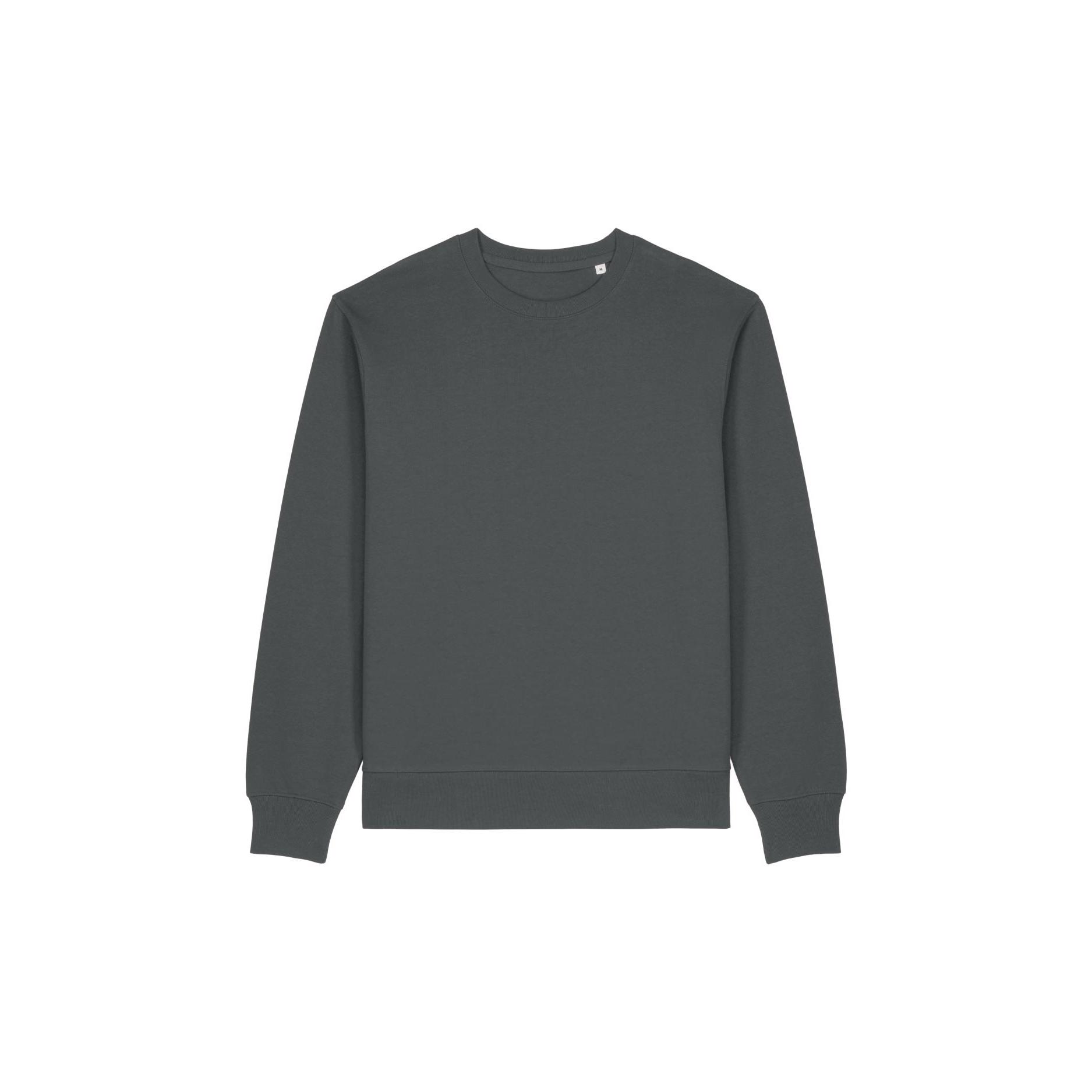 Hanorac la baza gâtului unisex Thinker Anthracite L