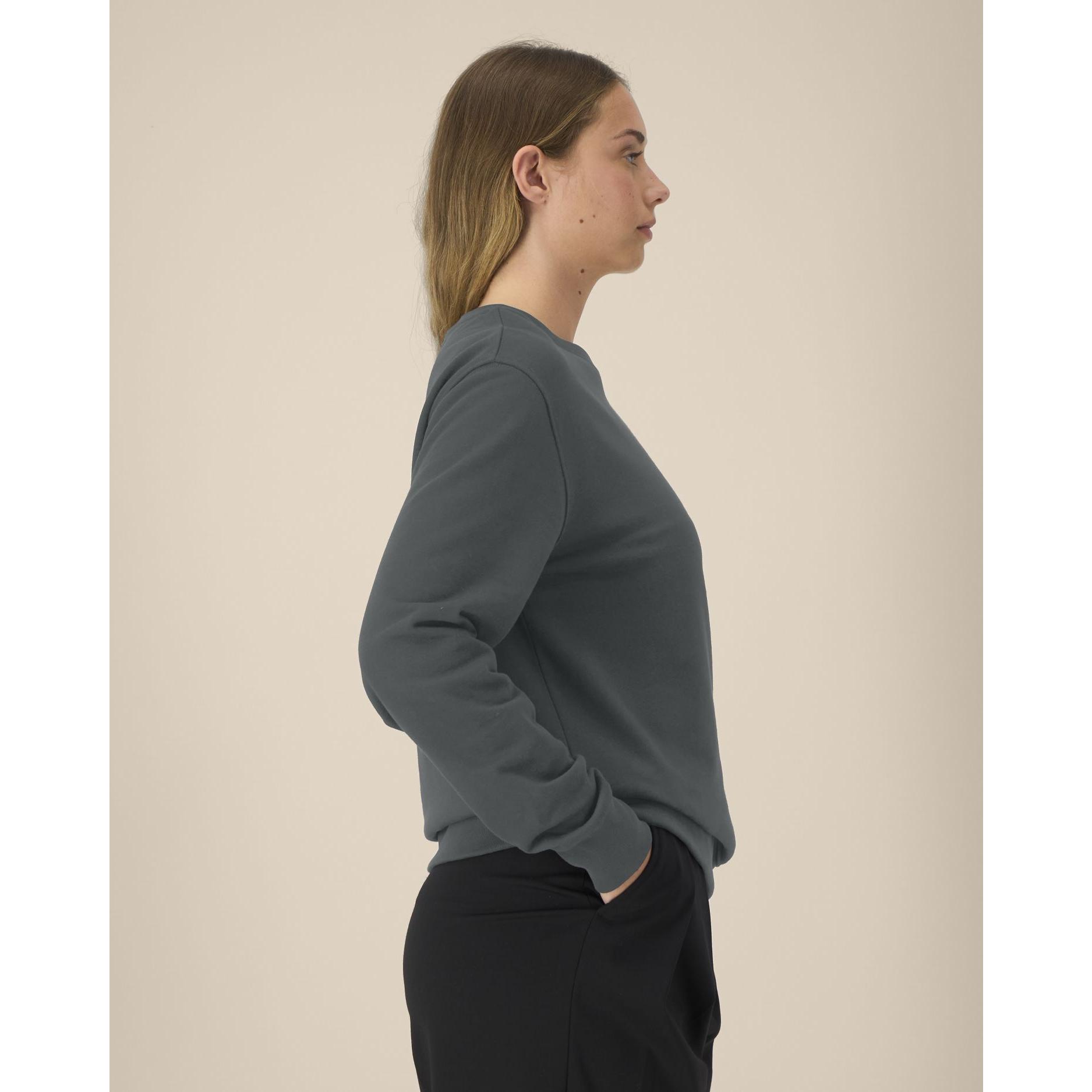 Hanorac la baza gâtului unisex Thinker Anthracite 2XS