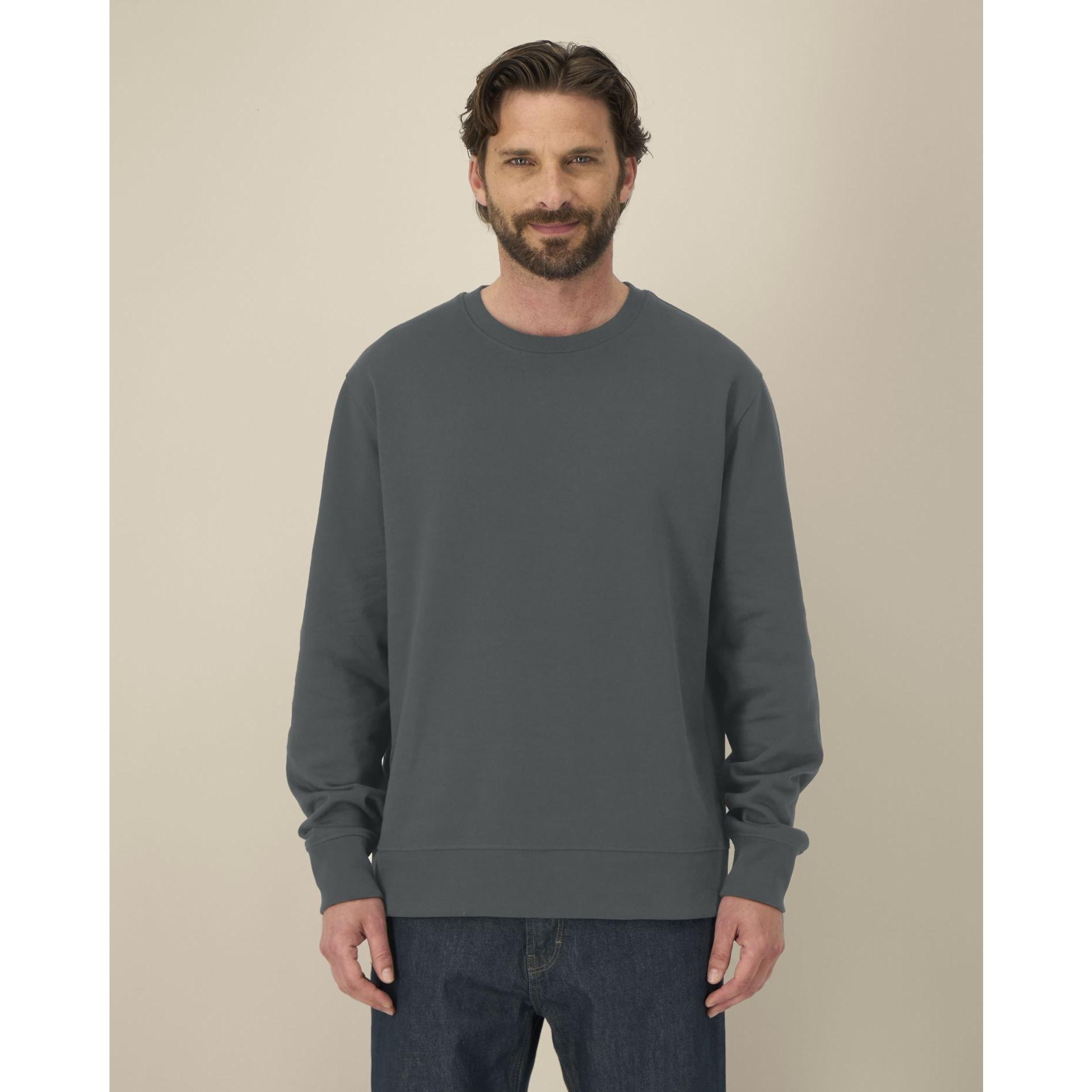 Hanorac la baza gâtului unisex Thinker Anthracite 2XS